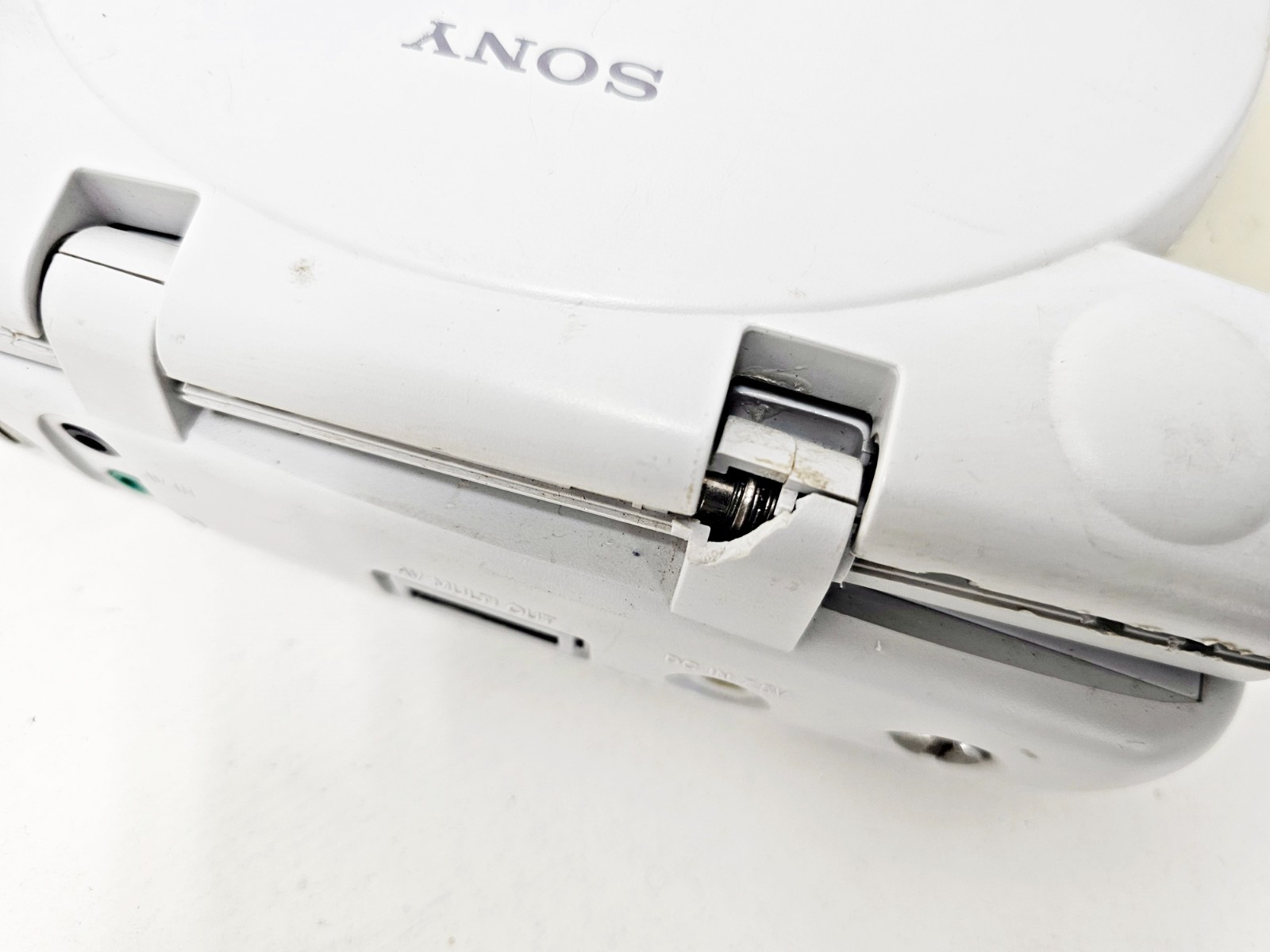 Sony Playstation PS One & Screen Set 441 Broken Hinge