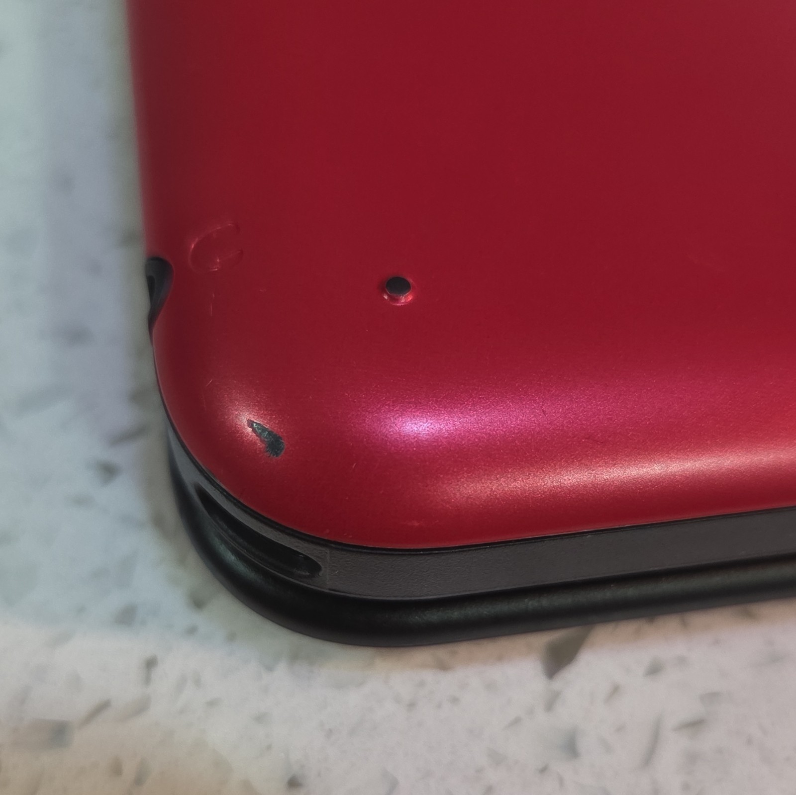 TESTED WORKING REGION UNLOCKED NINTENDO 3DS LL Red/Black Wi-Fi Headphone Jack