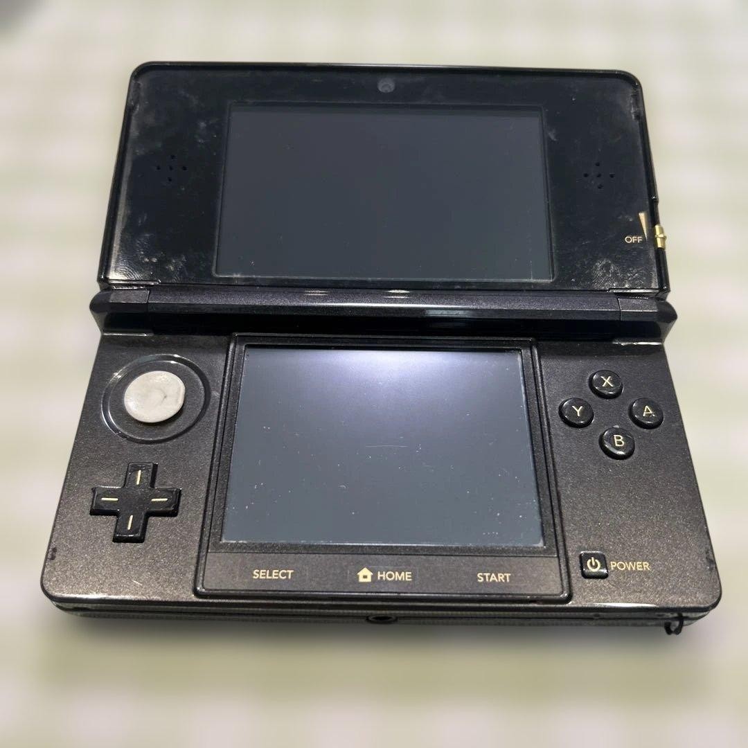 Nintendo 3DS The Legend of Zelda 25th Anniversary Black Console W Charger s2304M