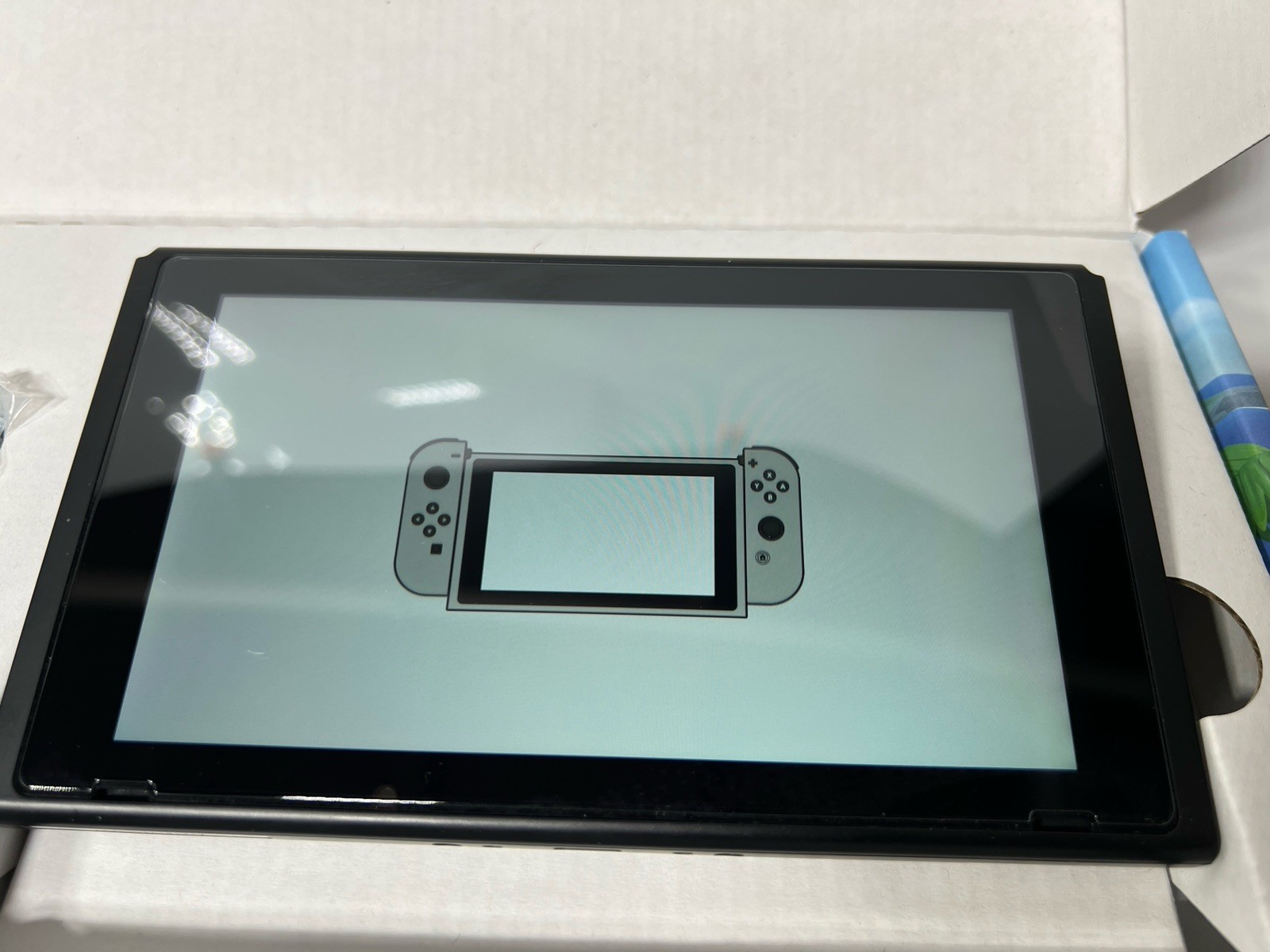 Nintendo Switch Handheld Console Animal Crossing Edition Excellent + 128gb SD