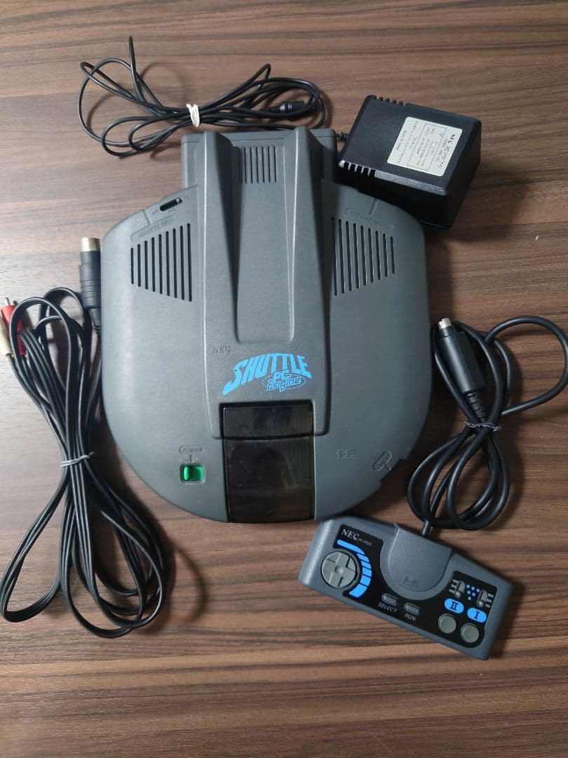NEC PC Engine Shuttle Console Controller Cables Tested A0841