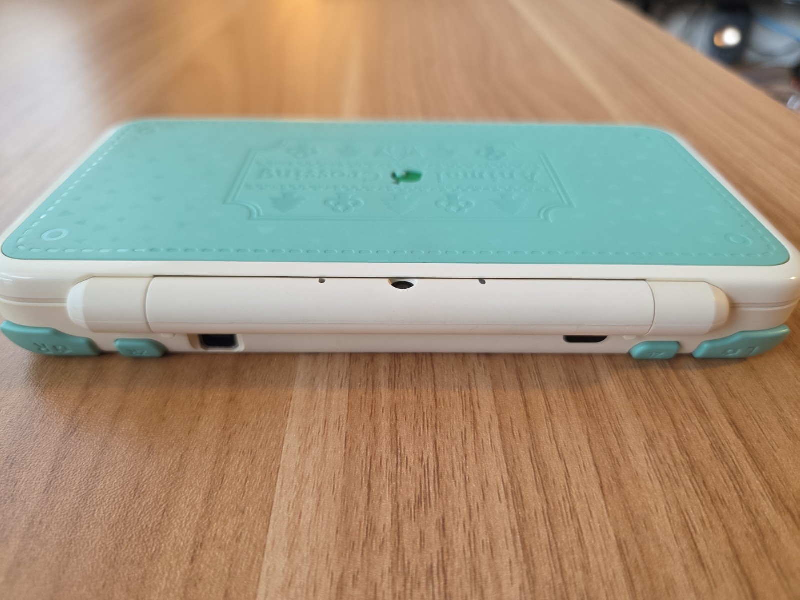 New Nintendo 2DS LL XL Animal Crossing Edition Mint Green White Handheld Console