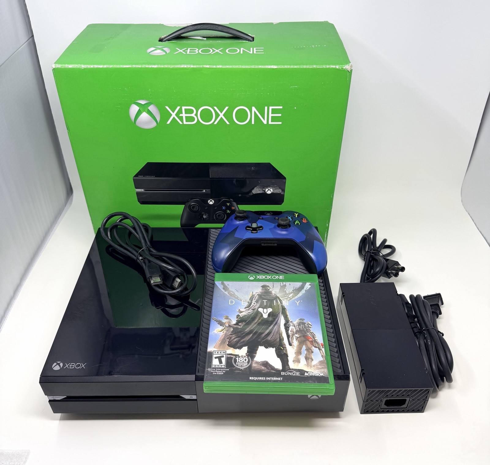 Microsoft XBOX One 1540 500GB W Controller 1 Game Power Supply HDMI All Tested!