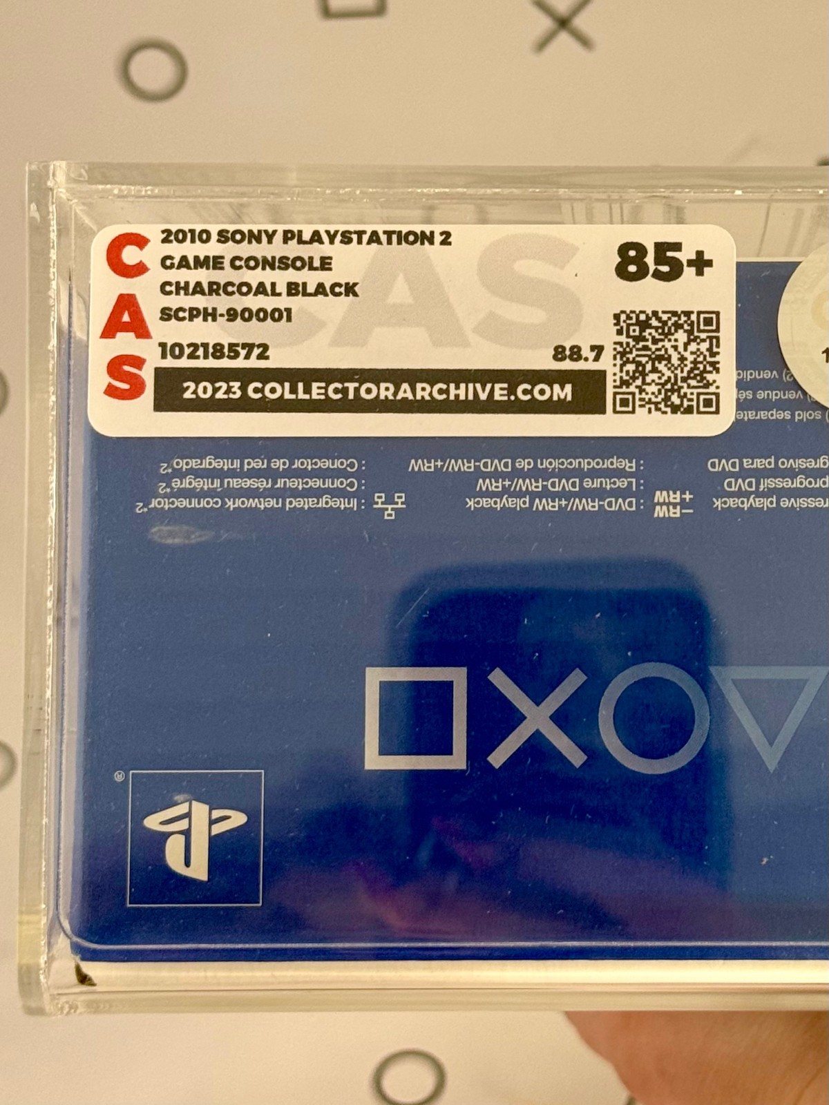 Sony PlayStation 2 Slim Console Sealed – CAS 85+ – 88.7 Score – VGA