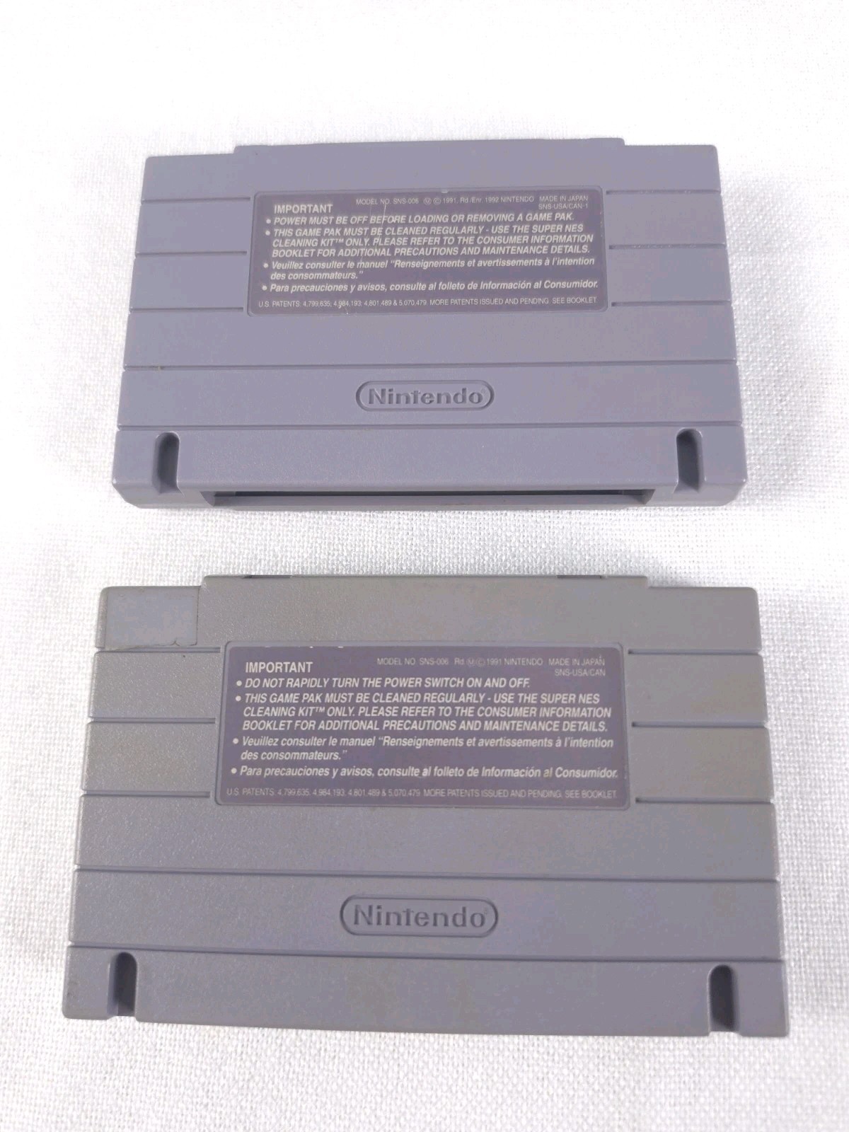 Super Nintendo SNES Console Bundle Tested Working 2 Games Reset Button Broken