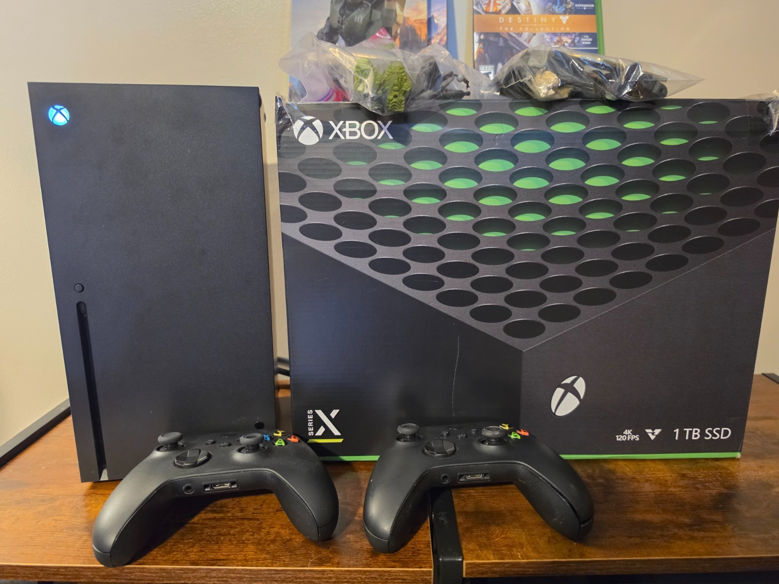 Xbox Series X bundle with two controllers, Halo Infinite Steelbook, + more READ!
