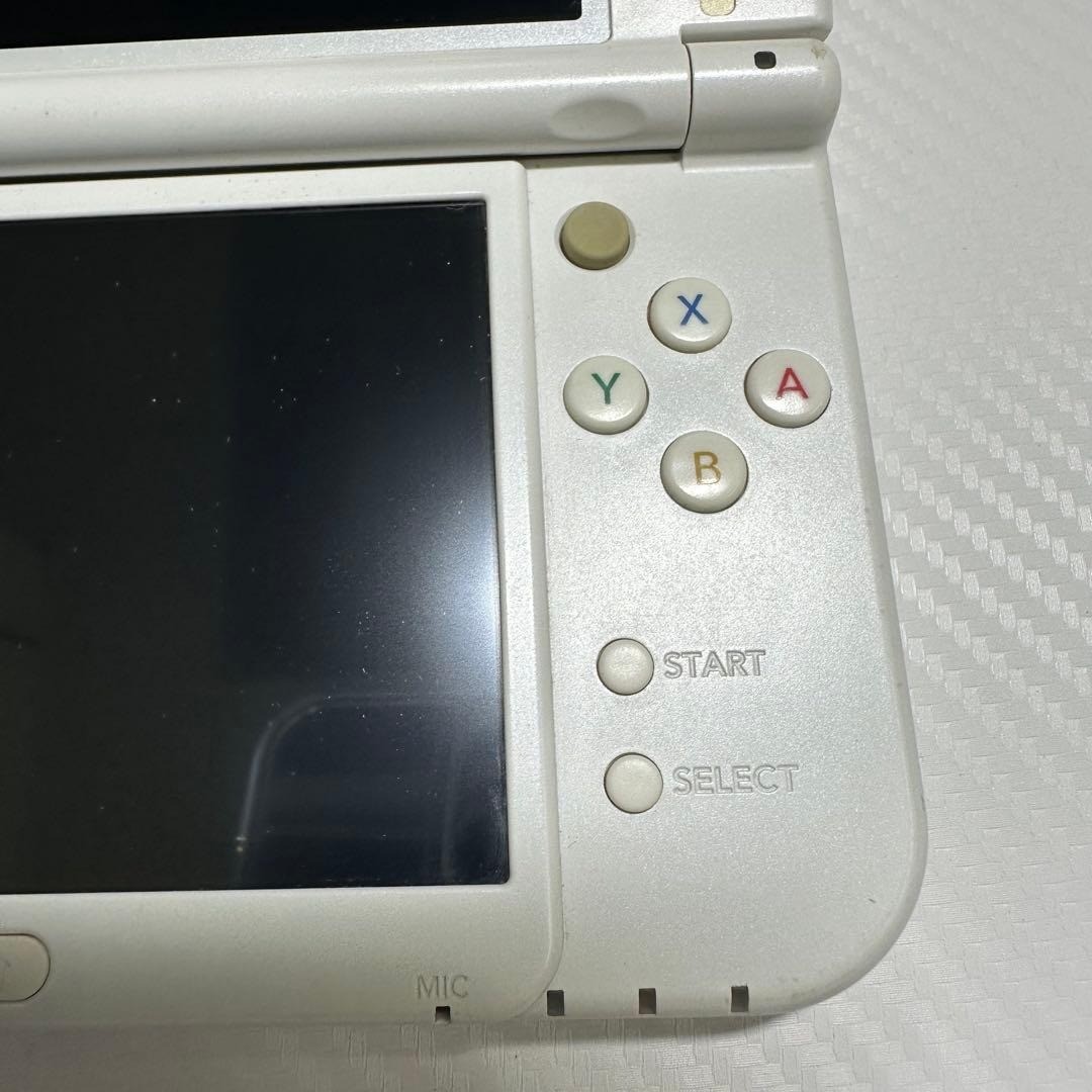 New Nintendo 3DS LL Pearl White Console Complete Near Mint Japan 6496