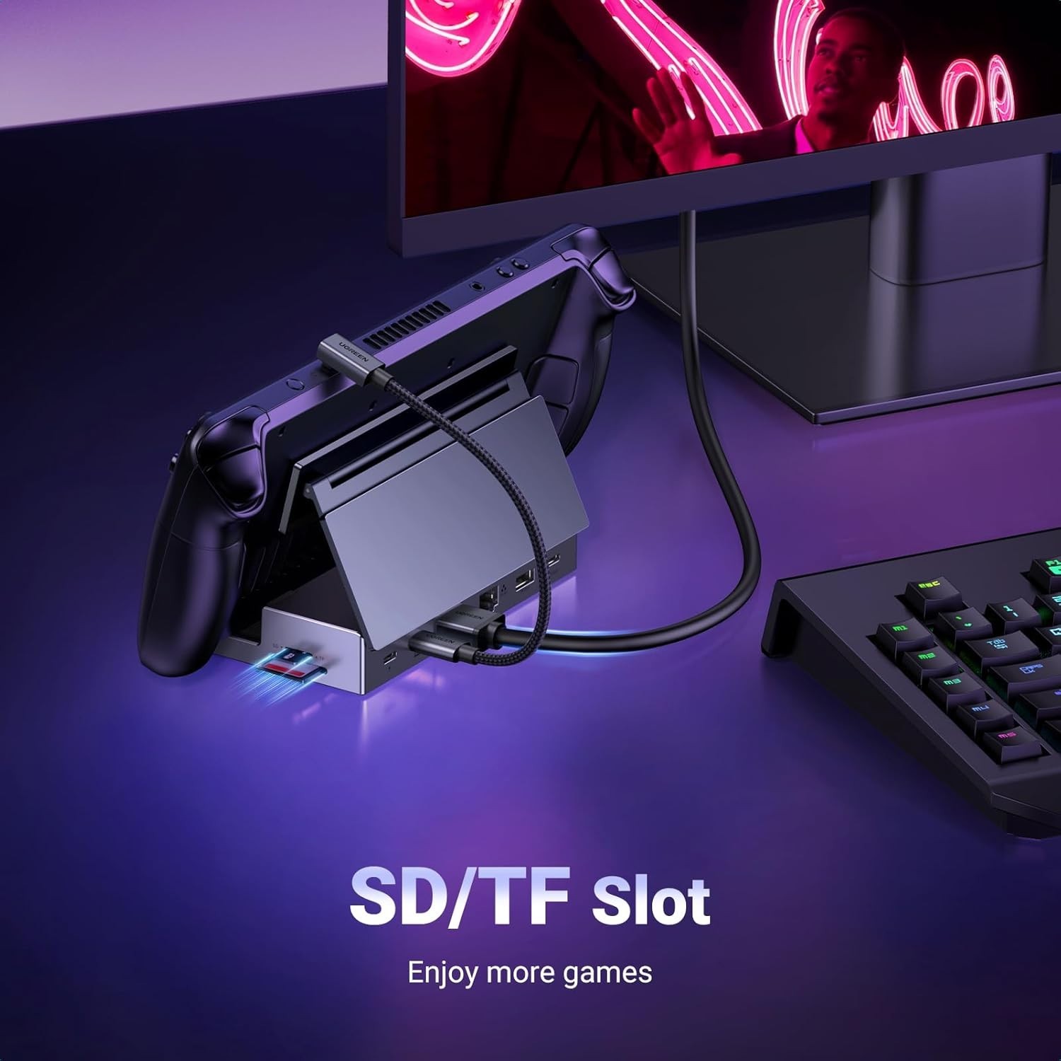 Multi-Functional Docking Station with Fast Charging and High-Resolution Support