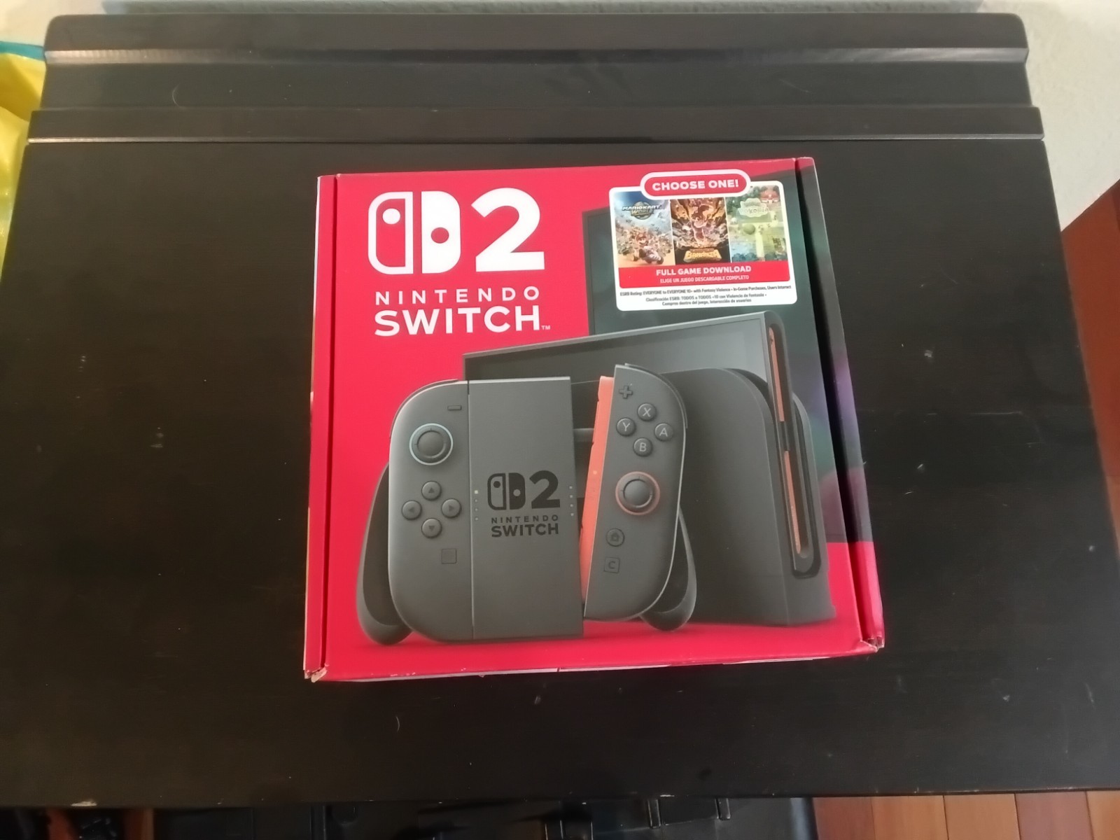 Nintendo Switch 2 Choose Your Game Bundle 256GB Video Game Console Black