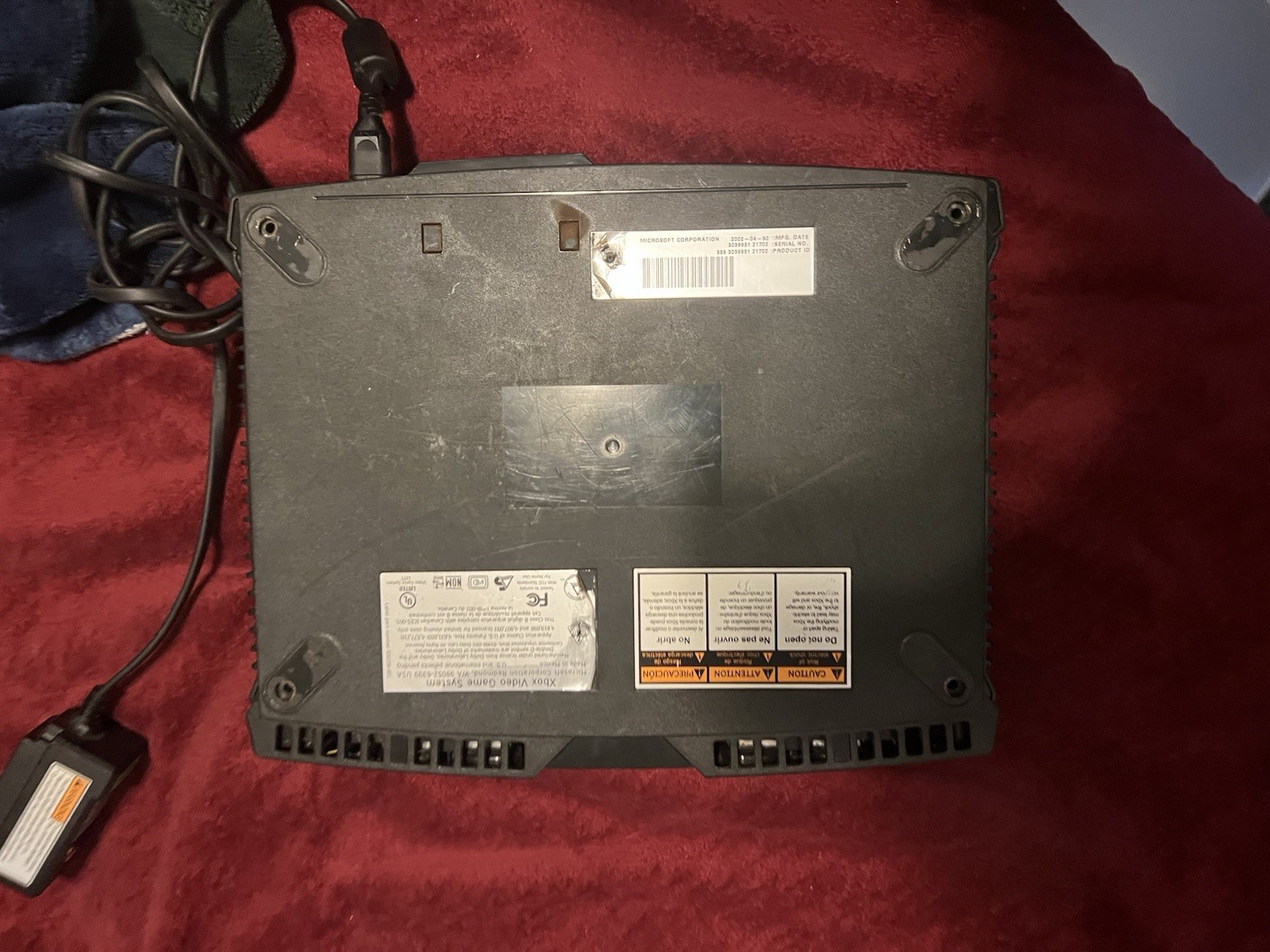 Original Xbox Black Console