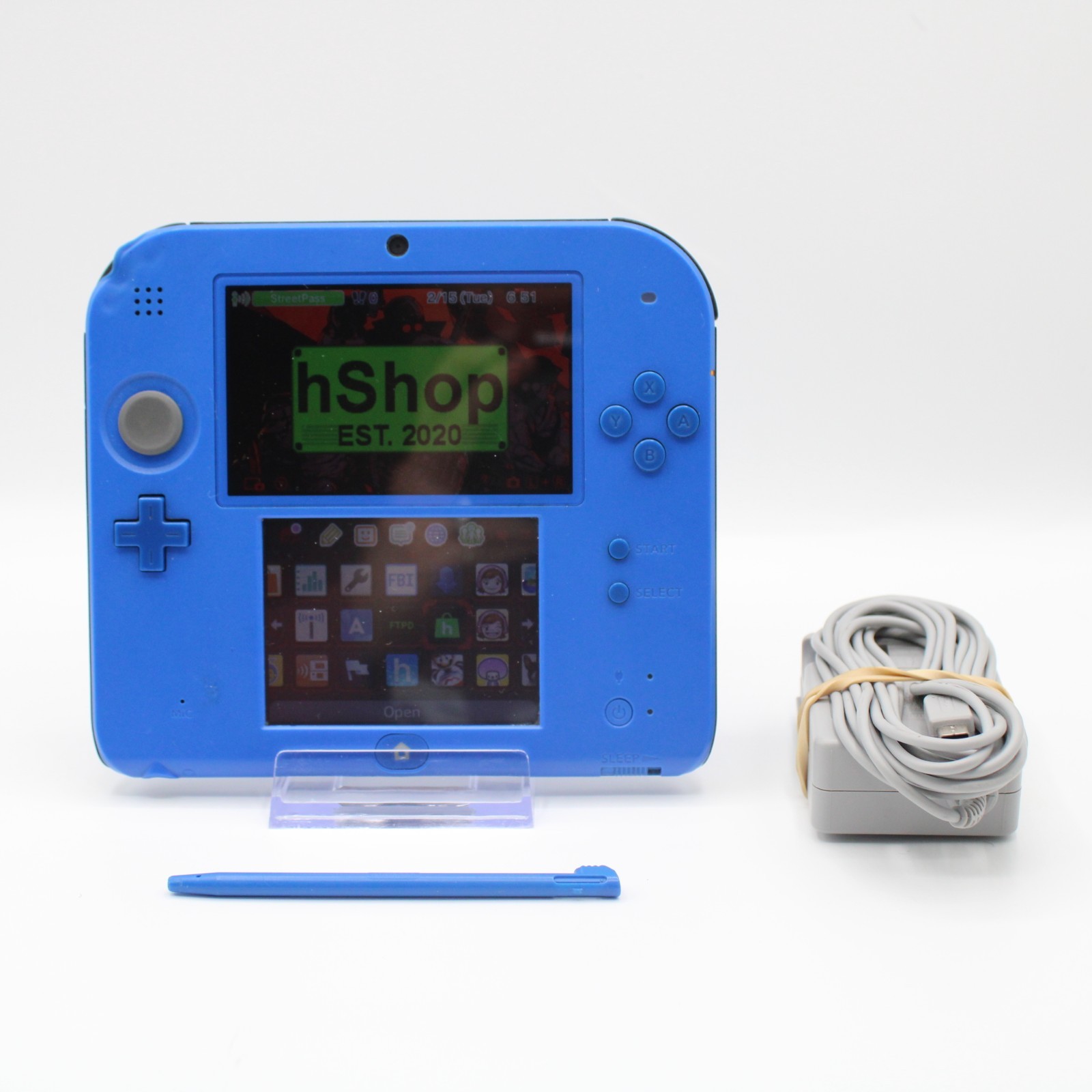 *Bad L Button* Nintendo 2DS Launch Edition – Electric Blue