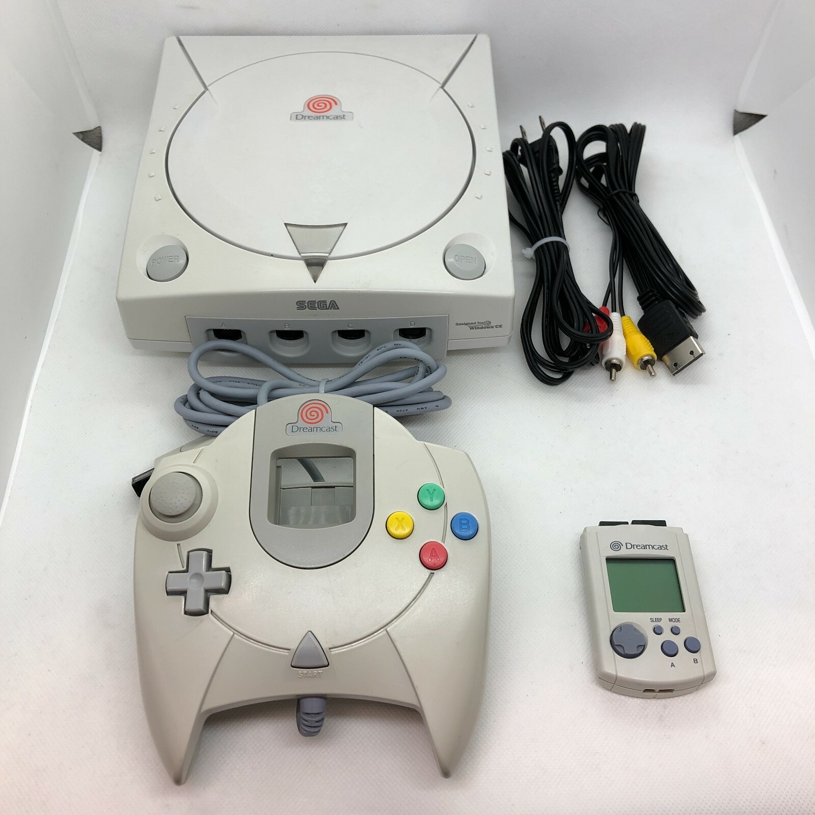 Sega Dreamcast Console White HKT-3000 Japanese Version – Choose Your Accessories