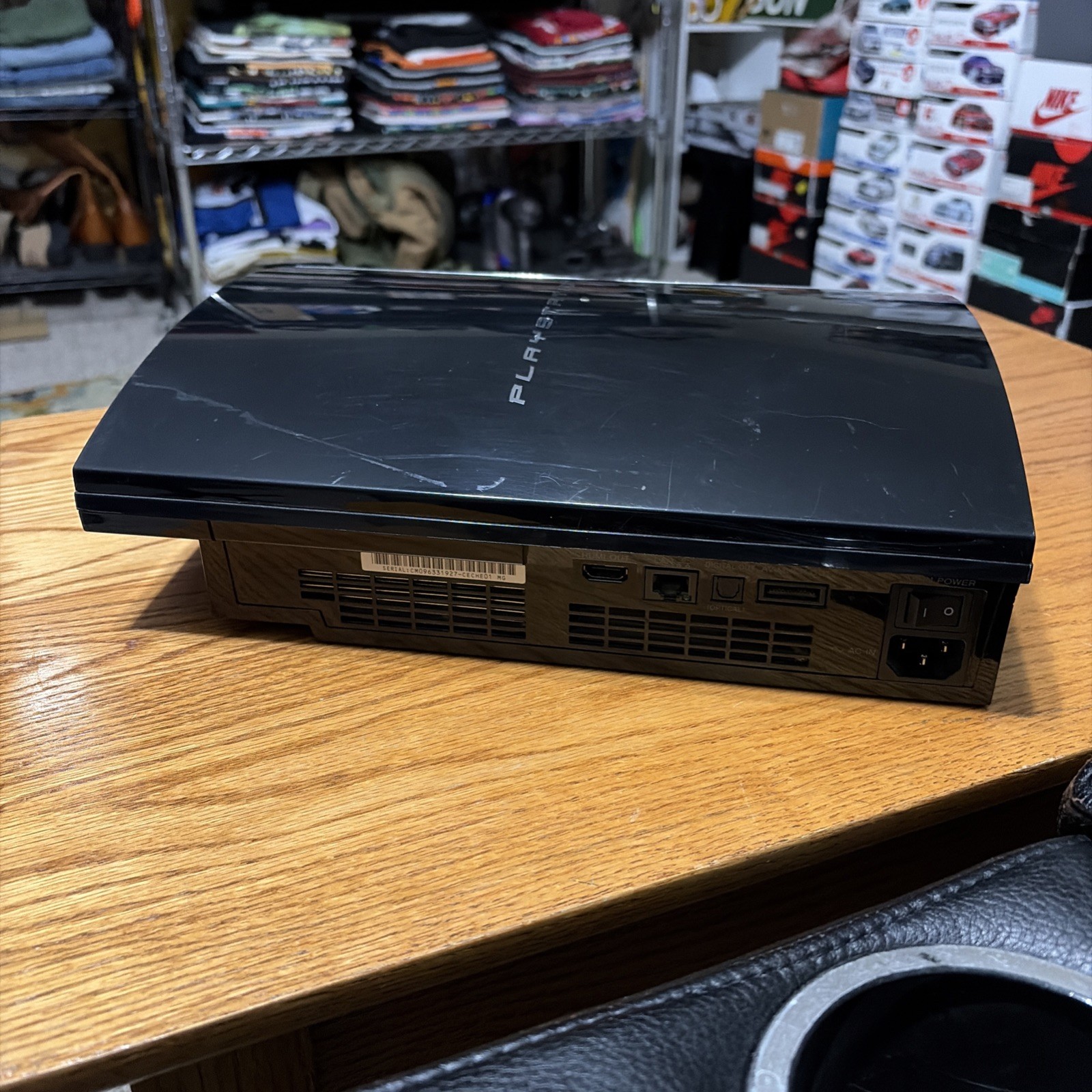 Sony PlayStation 3 PS3 CECHE01 Backwards Compatible Console Overheats Shuts Off