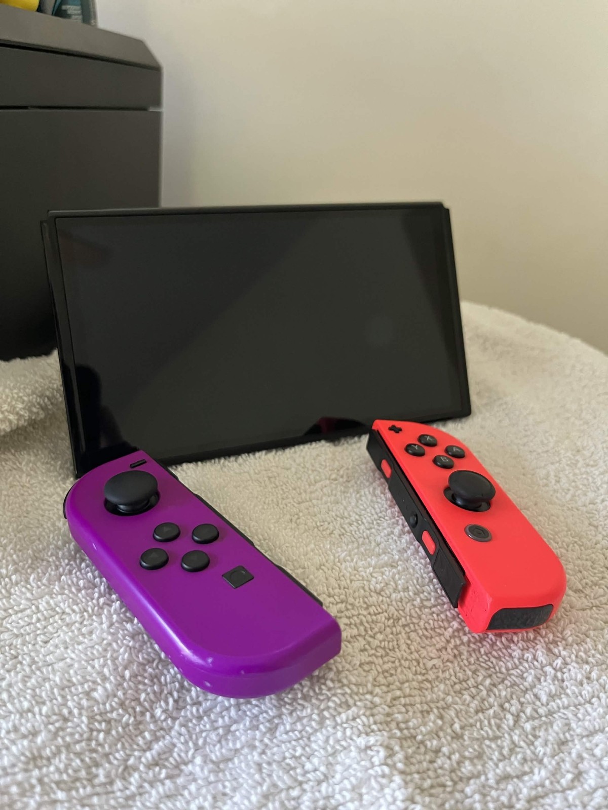 Nintendo Switch OLED (Tablet + Joy-Cons) with Orzly Case (no dock or charger)