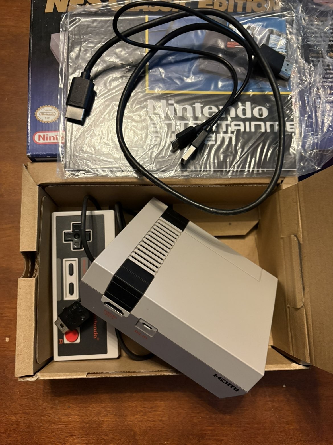 Genuine Nintendo NES Classic 2016 First Edition Mini Game Console Collectible