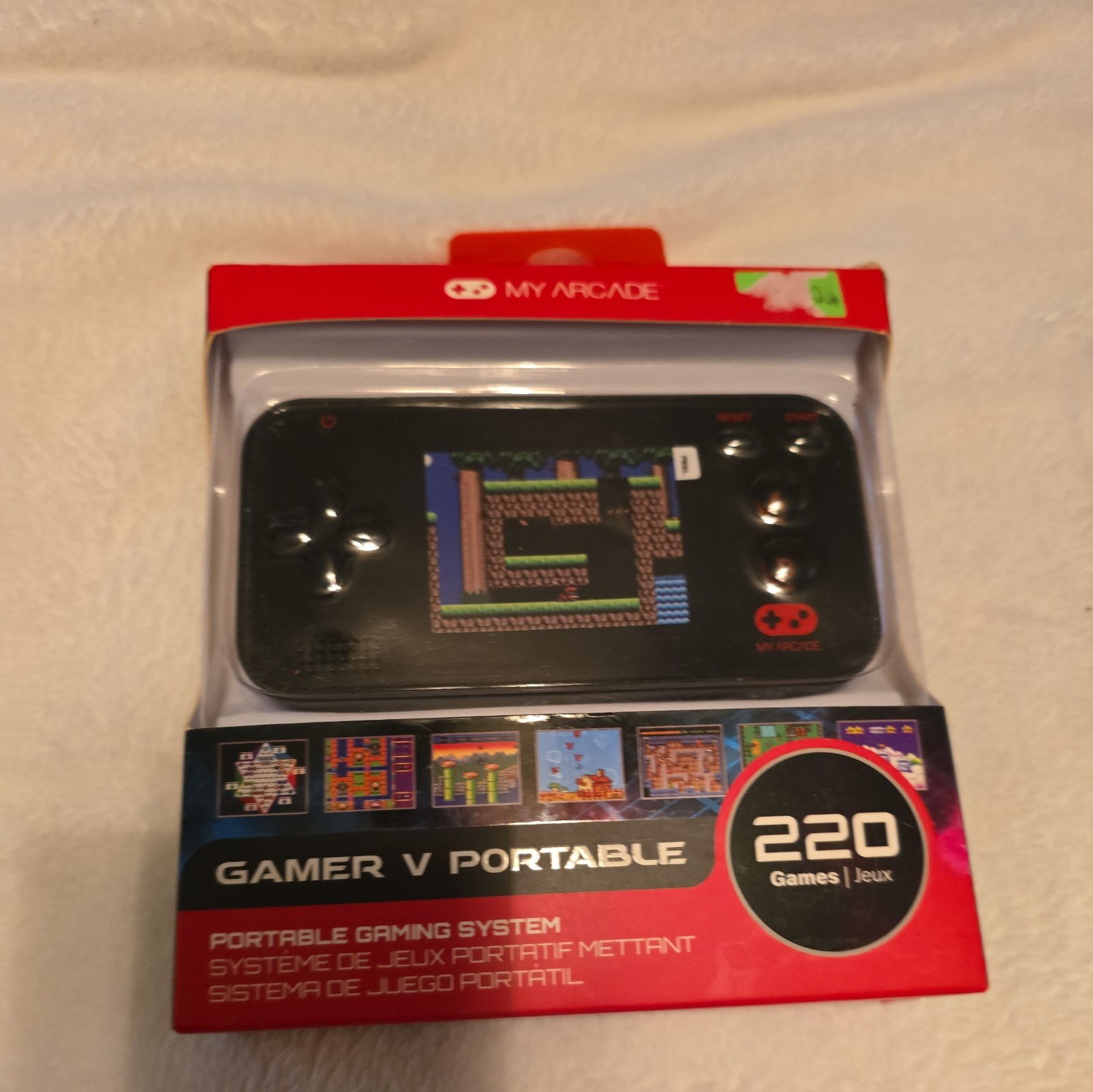My Arcade Gamer V Portable Gaming System 220 Games New and Sealed