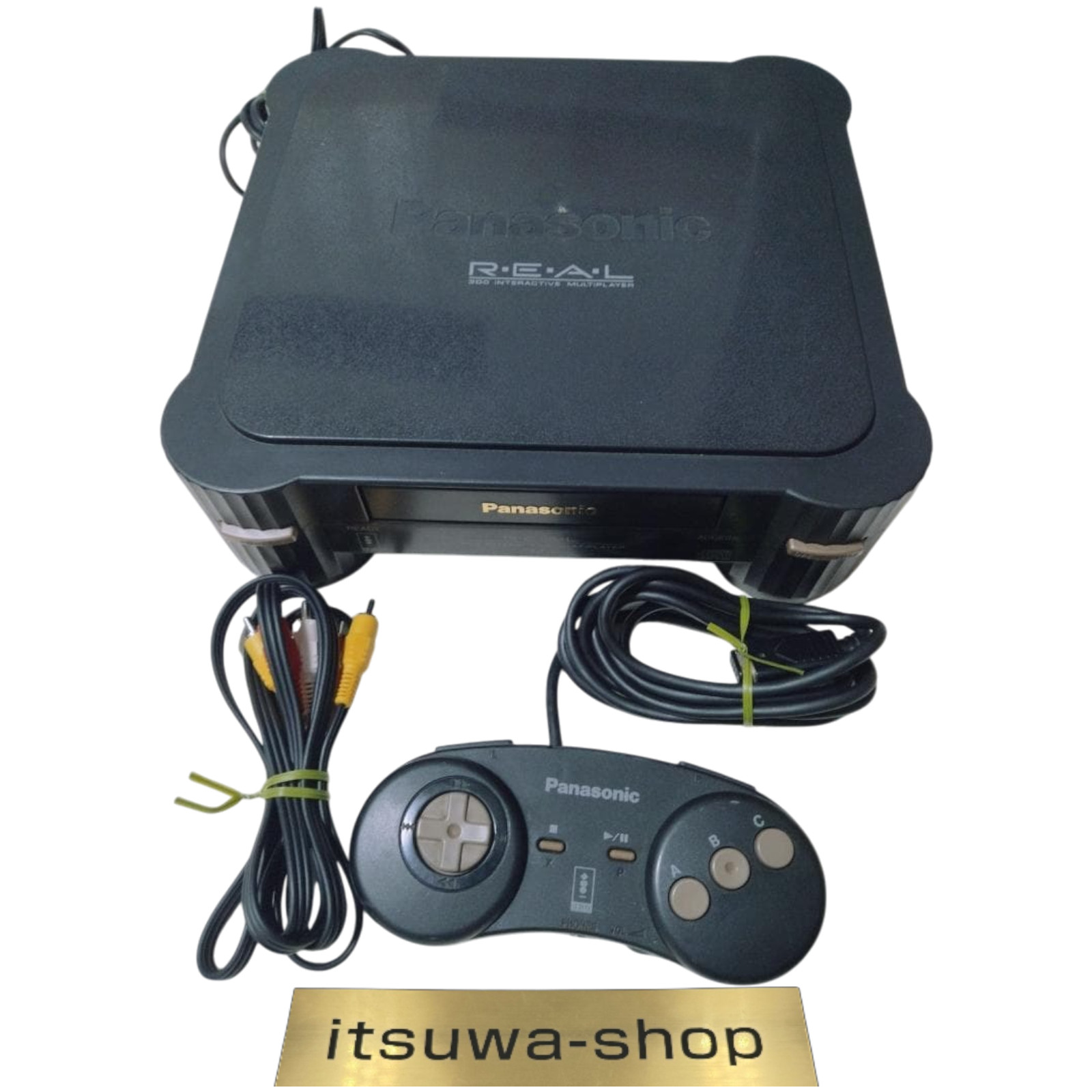 Panasonic 3DO REAL FZ-1 Console System NTSC-J controller Working Japan used