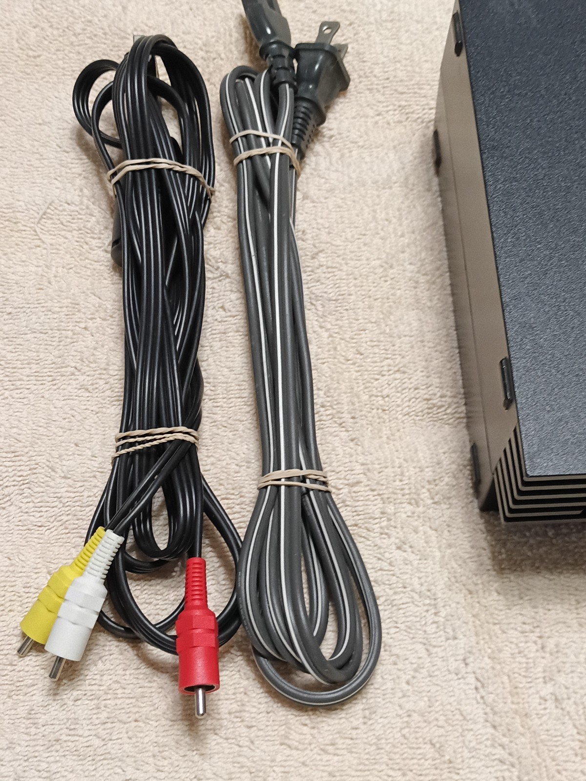 Sony PS2 Game System Gaming Console Bundle – 2 CONTROLLERS – Power Cord,RCA Cord
