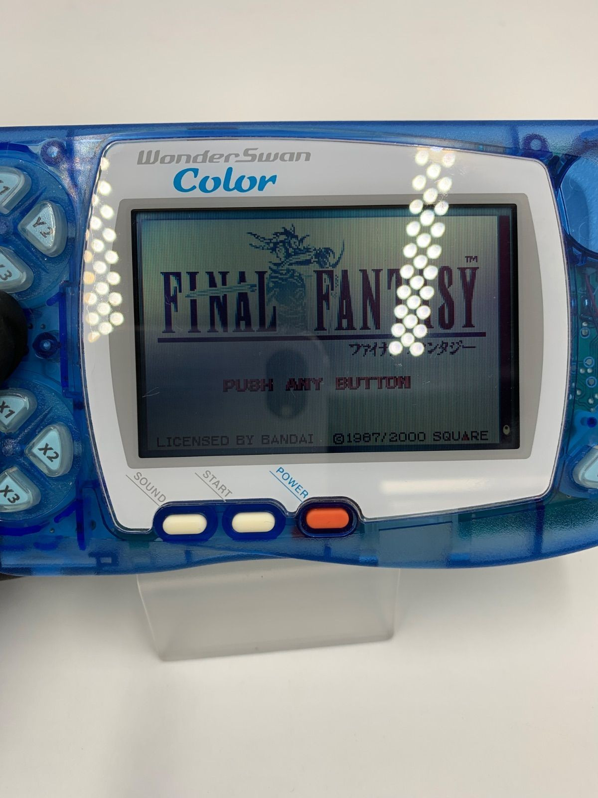 WonderSwan Color Final Fantasy Limited Edition Console Only Pearl White Japan