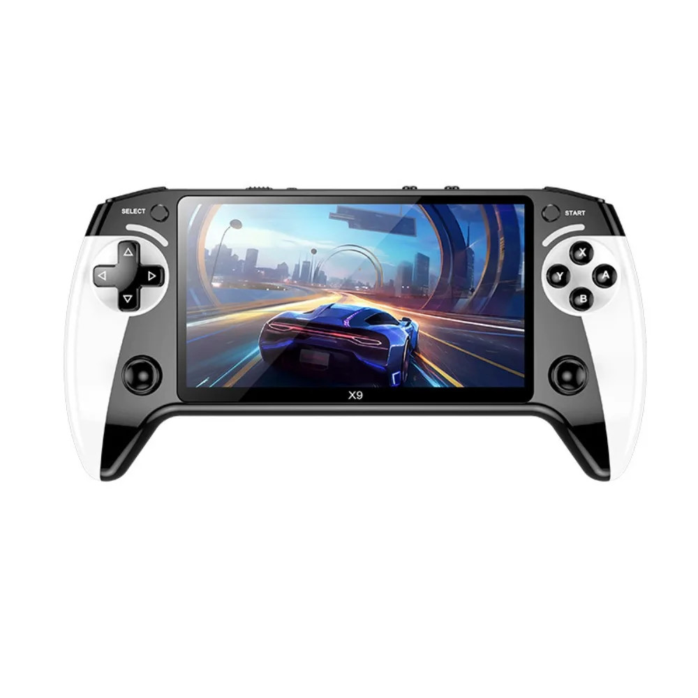 X9 Retro Handheld Game Console, Saker Game Console 5.5-Inch HD IPS Screen, 20000