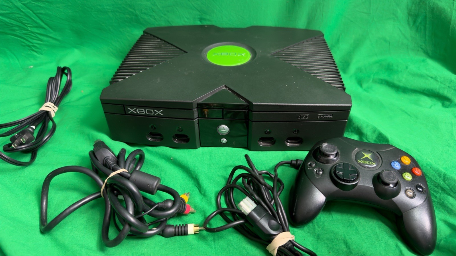 Original Xbox W/All Cords, Controller | Tested Working | Fast Ship