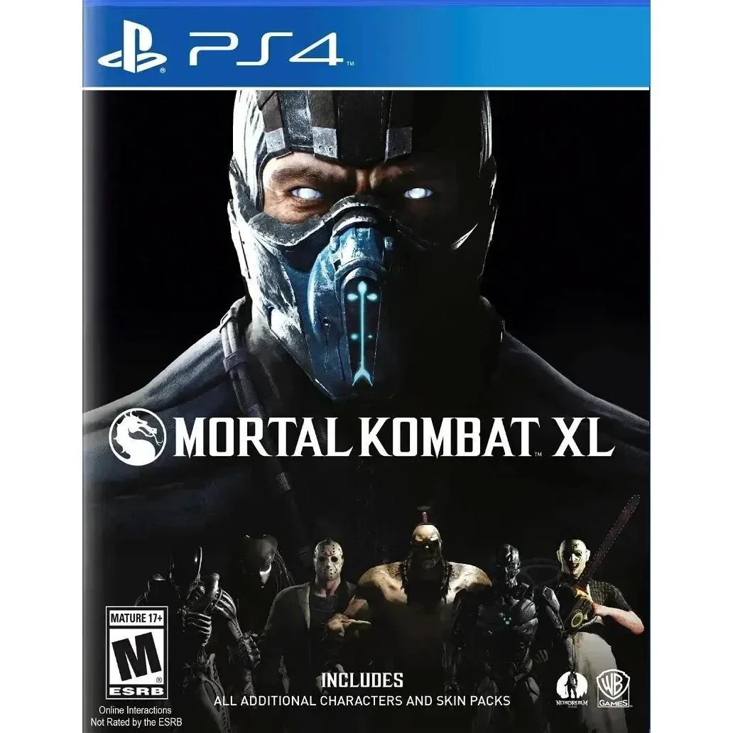 Mortal Kombat XL PS4 Juego Nuevo (2016 Acción/Aventura Multijugador de Lucha)