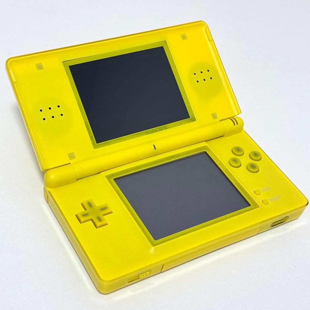 Nintendo DS Lite Pikachu Yellow Third Party Shell Custom Console Tested AsIs