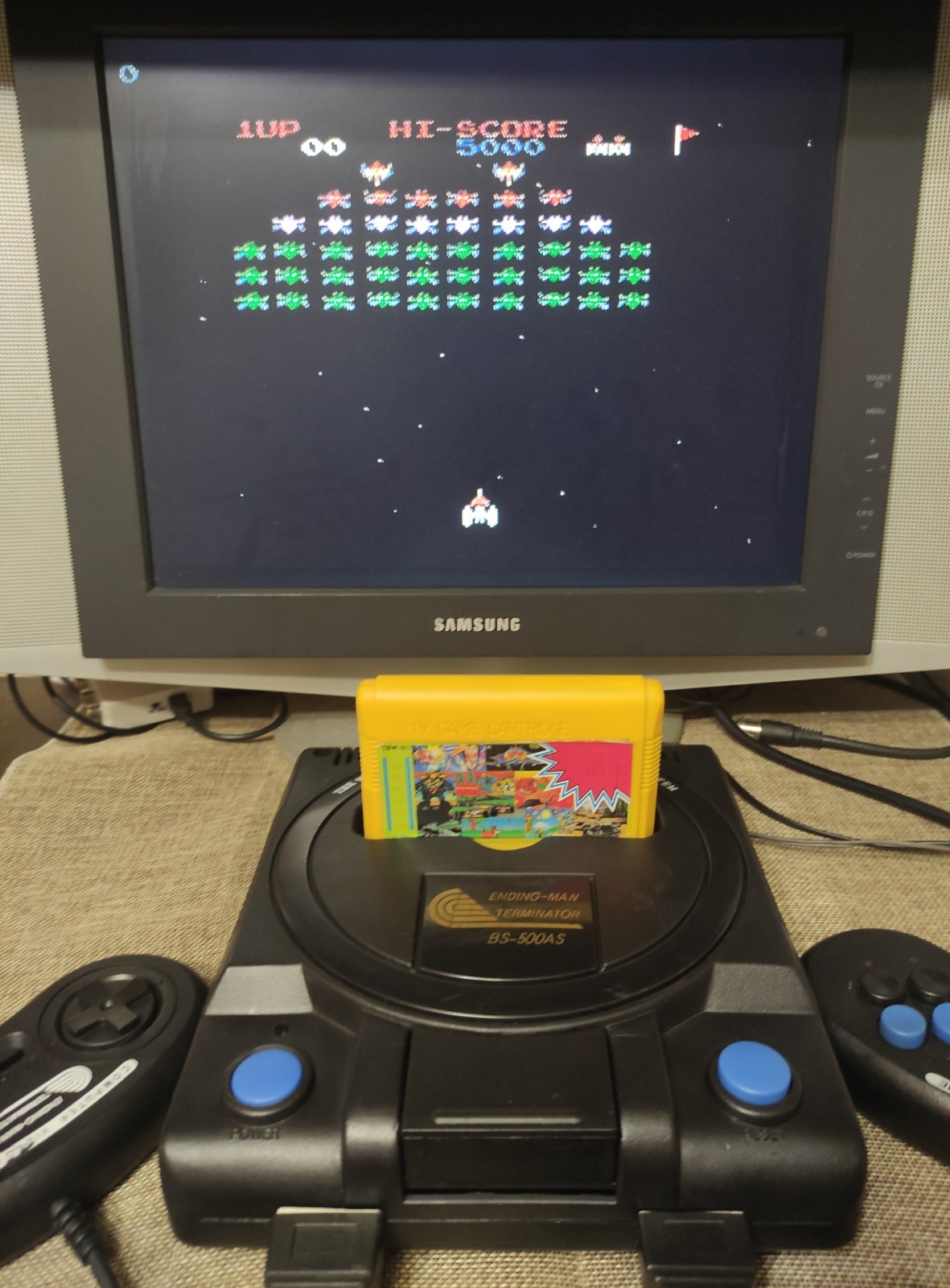 Ending-man Terminator 8bit game console dendy
