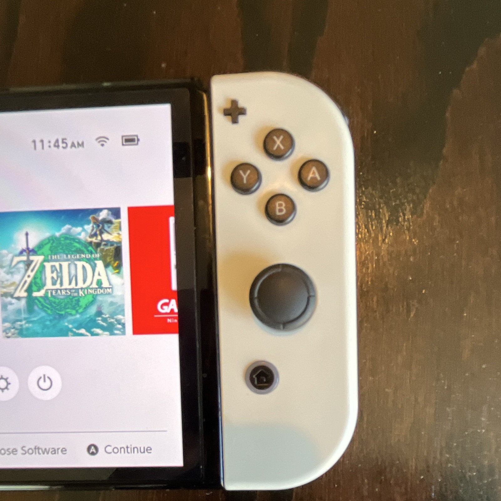 Nintendo Switch OLED Model White 64GB Console Dock Charger Joy-Con Grip Box