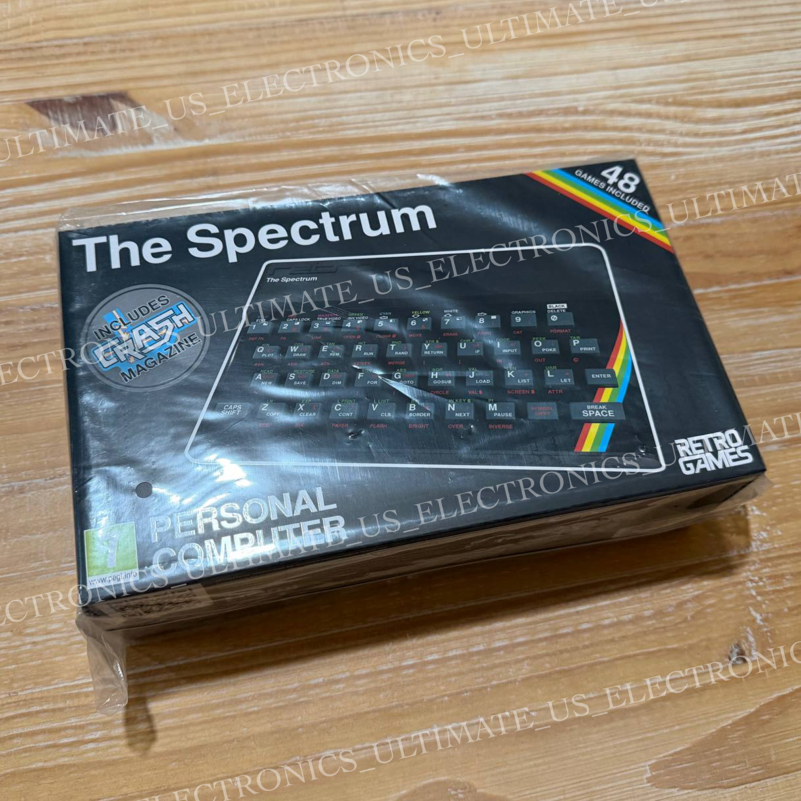 2024 The Spectrum Classic Mini HDMI Console with 48 Built-in Games – IN USA