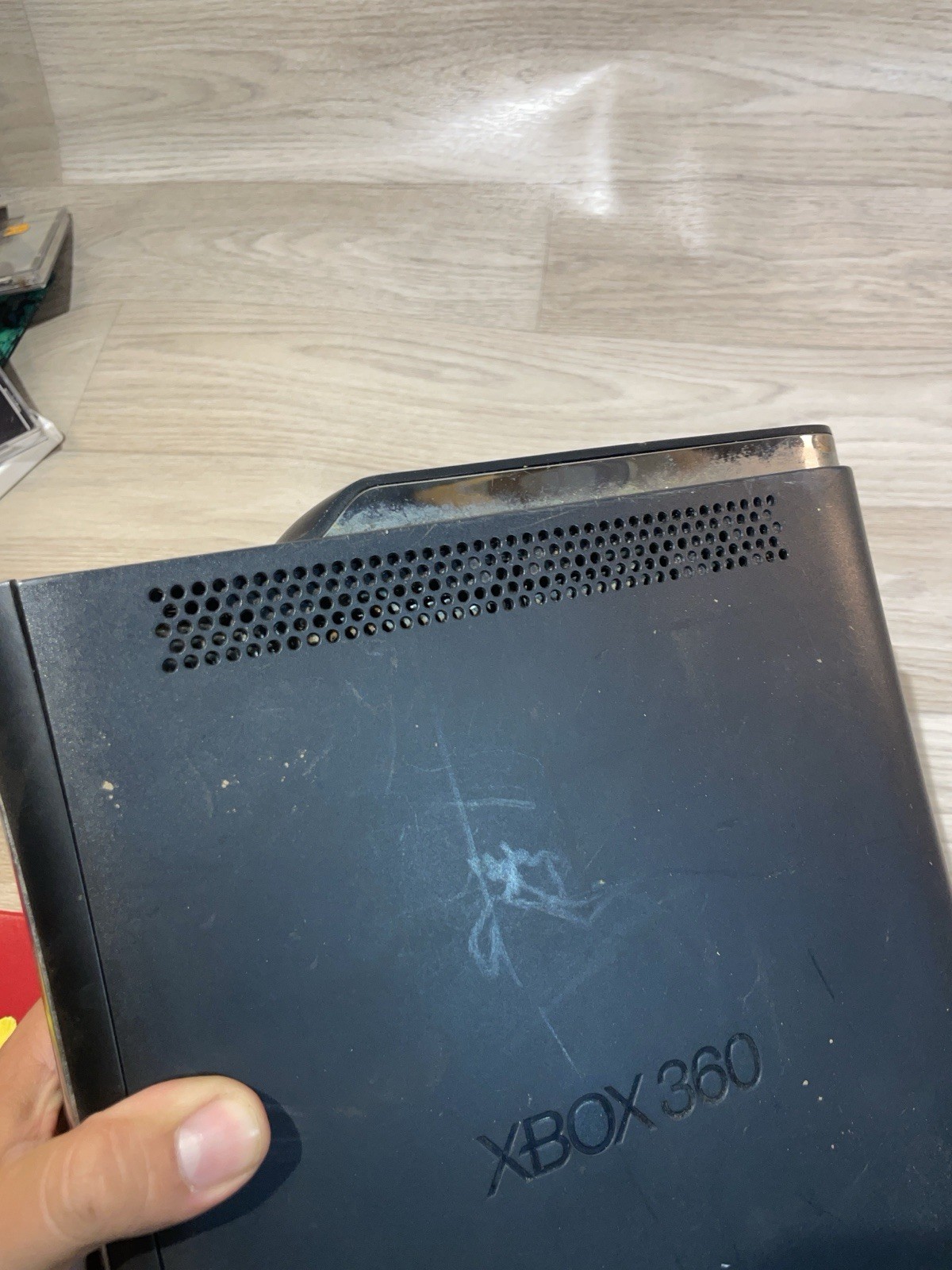 Microsoft Xbox 360 E 4GB Console Gaming System Only Glossy Black