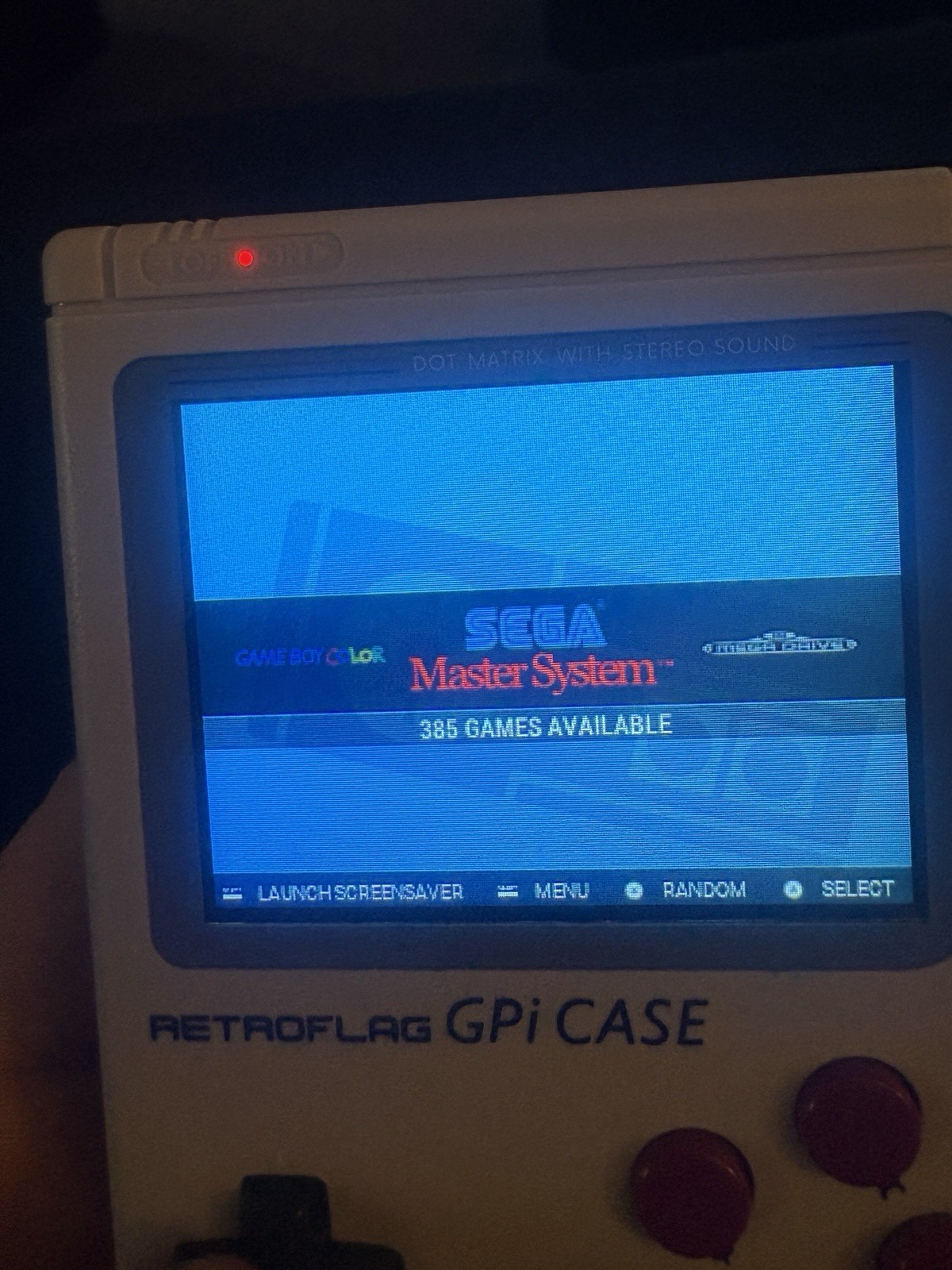 RETROFLAG GPi Case Handheld Emulator Raspberry Pi Zero 32GB SD Card. (See Desc)