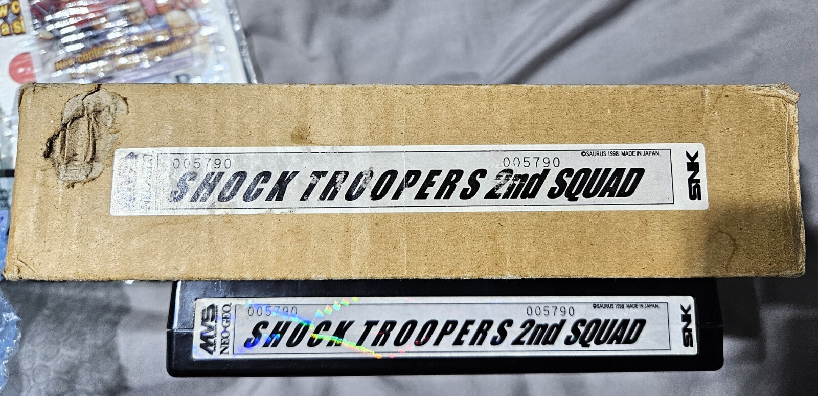 Neo Geo MVS Shock Troopers 2nd Squad kit Matching SERIALS