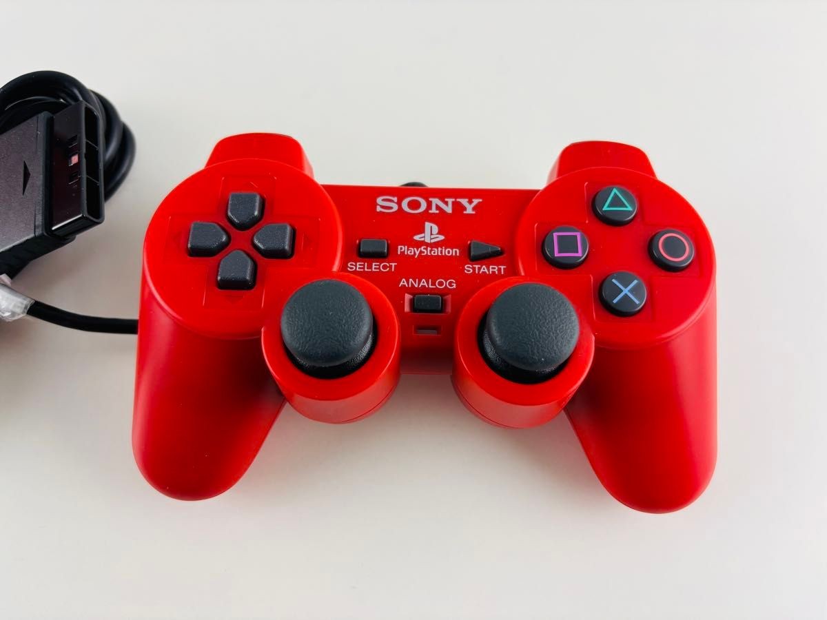 Excellent condition PS2 Cinnabar Red console SCPH 90000CR Limited Edition RED.