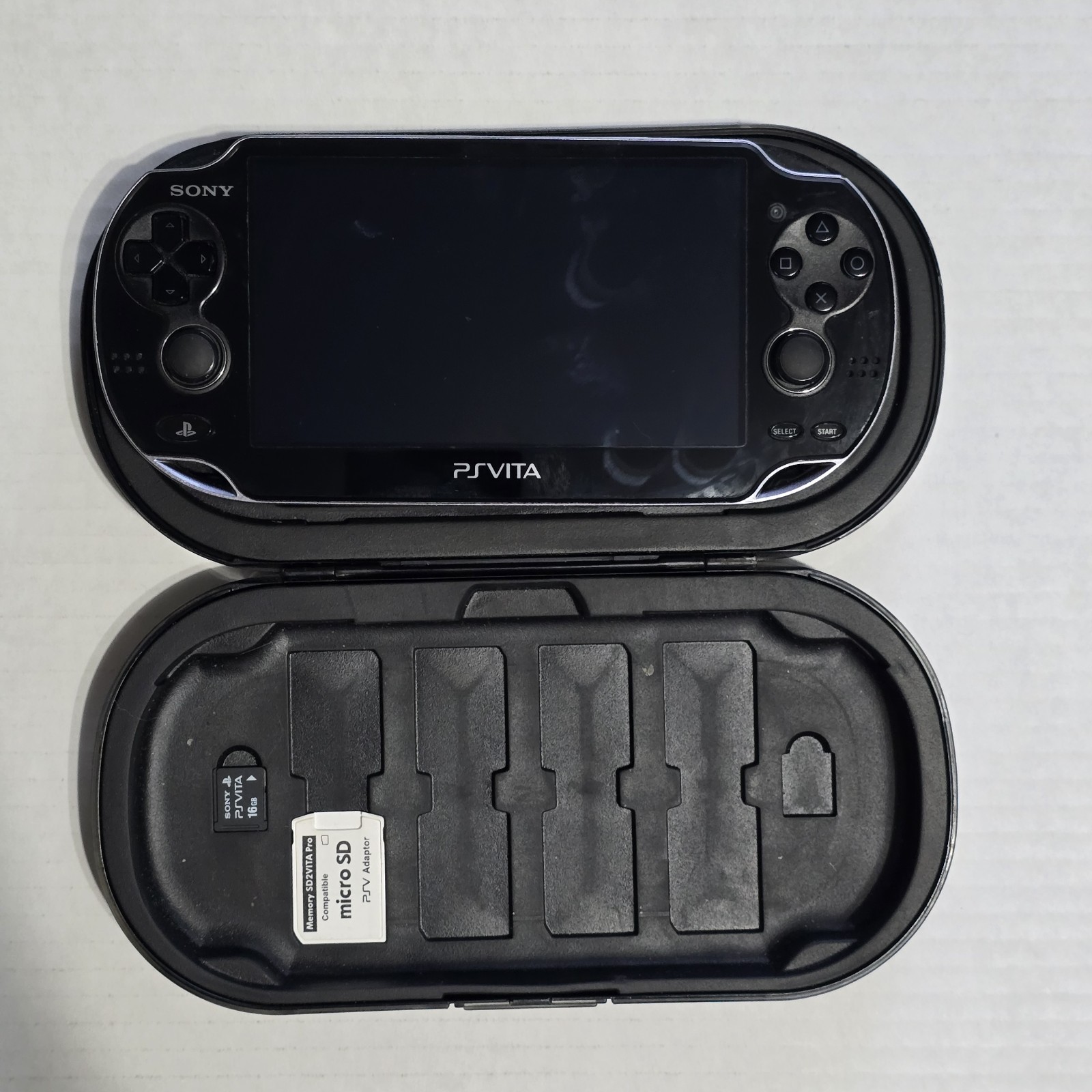 BUNDLE PlayStation Vita Wi-Fi Launch Model OLED PCH 1001 Model