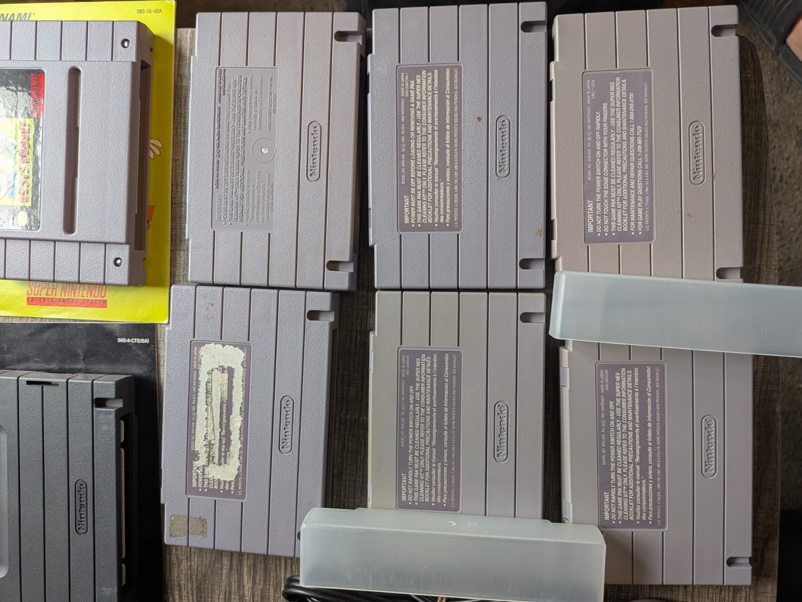 SNES Console SNS-001 Bundle OEM Controlller W/ Cables – Tested Read DESCRIPTION