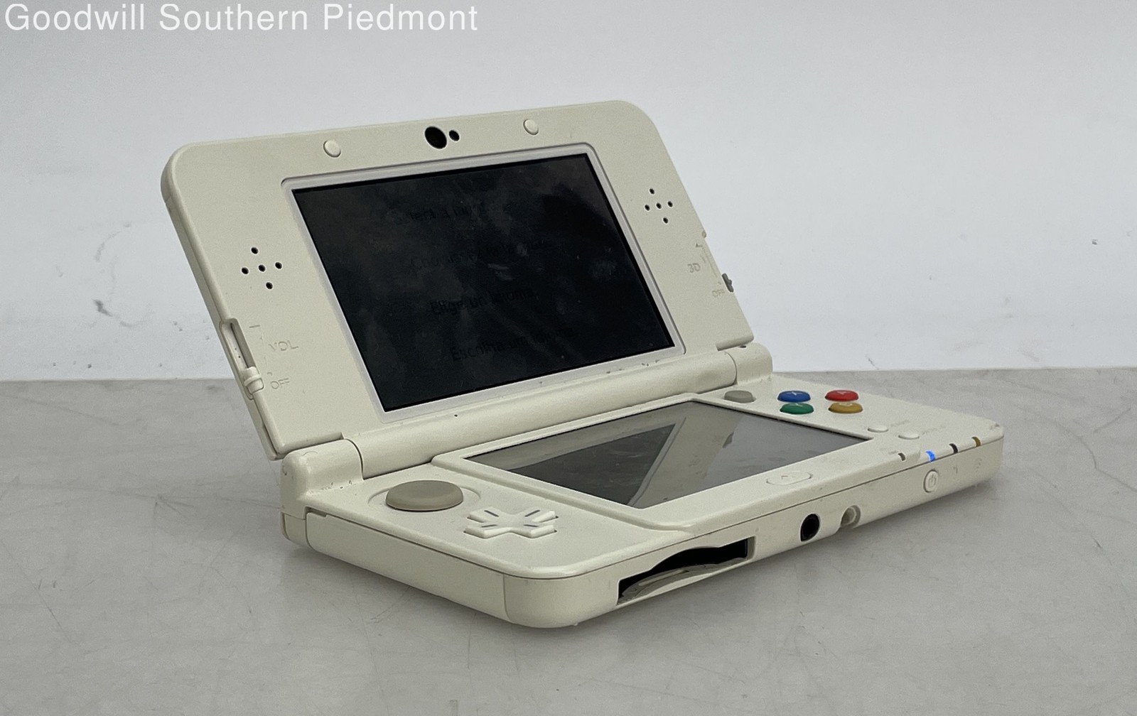 New Nintendo 3DS Mario Black Friday US Handheld Game Console – White – Tested