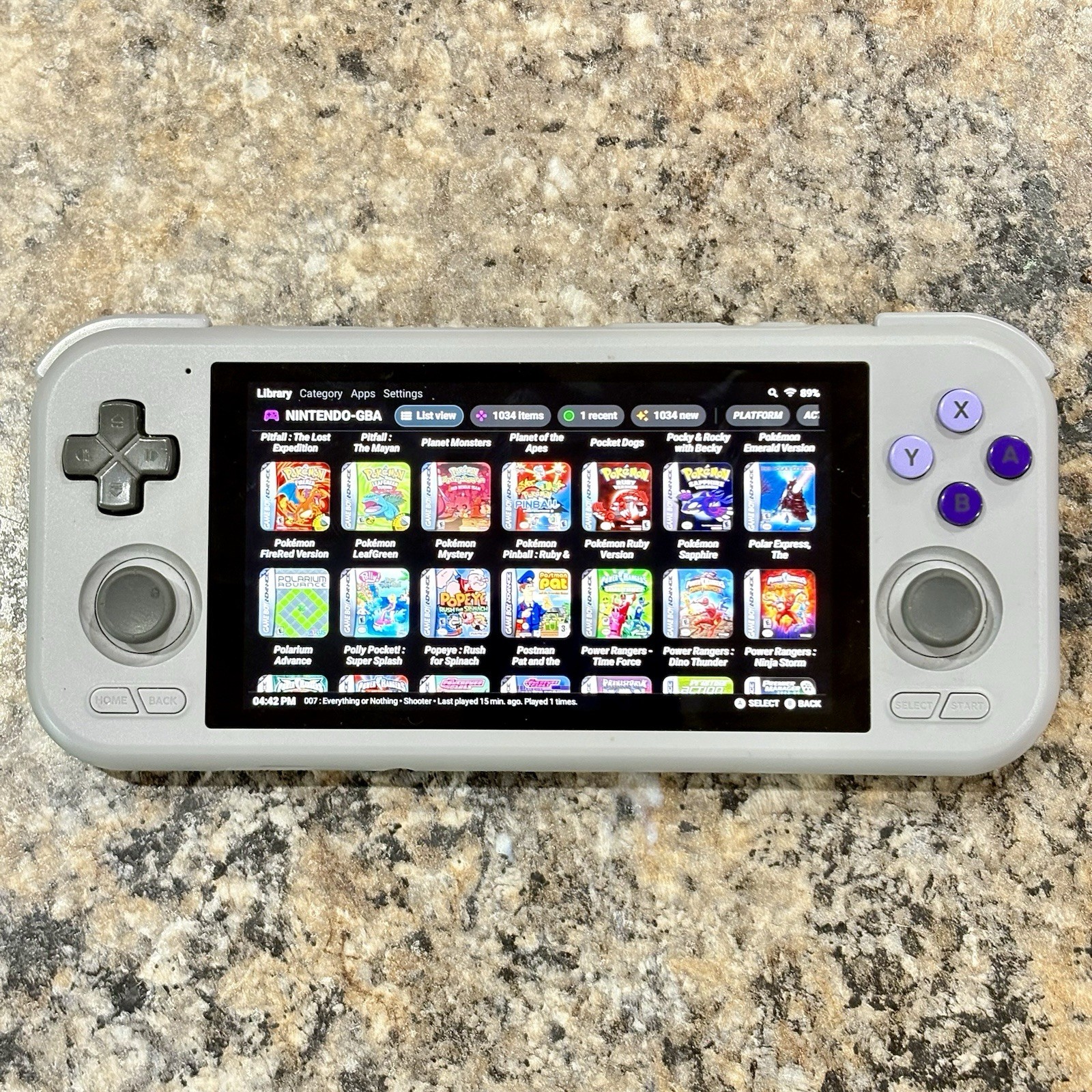 Retroid Pocket 4 Pro + Grip, Custom Handheld, 128GB + 255GB Card, Ready To Play