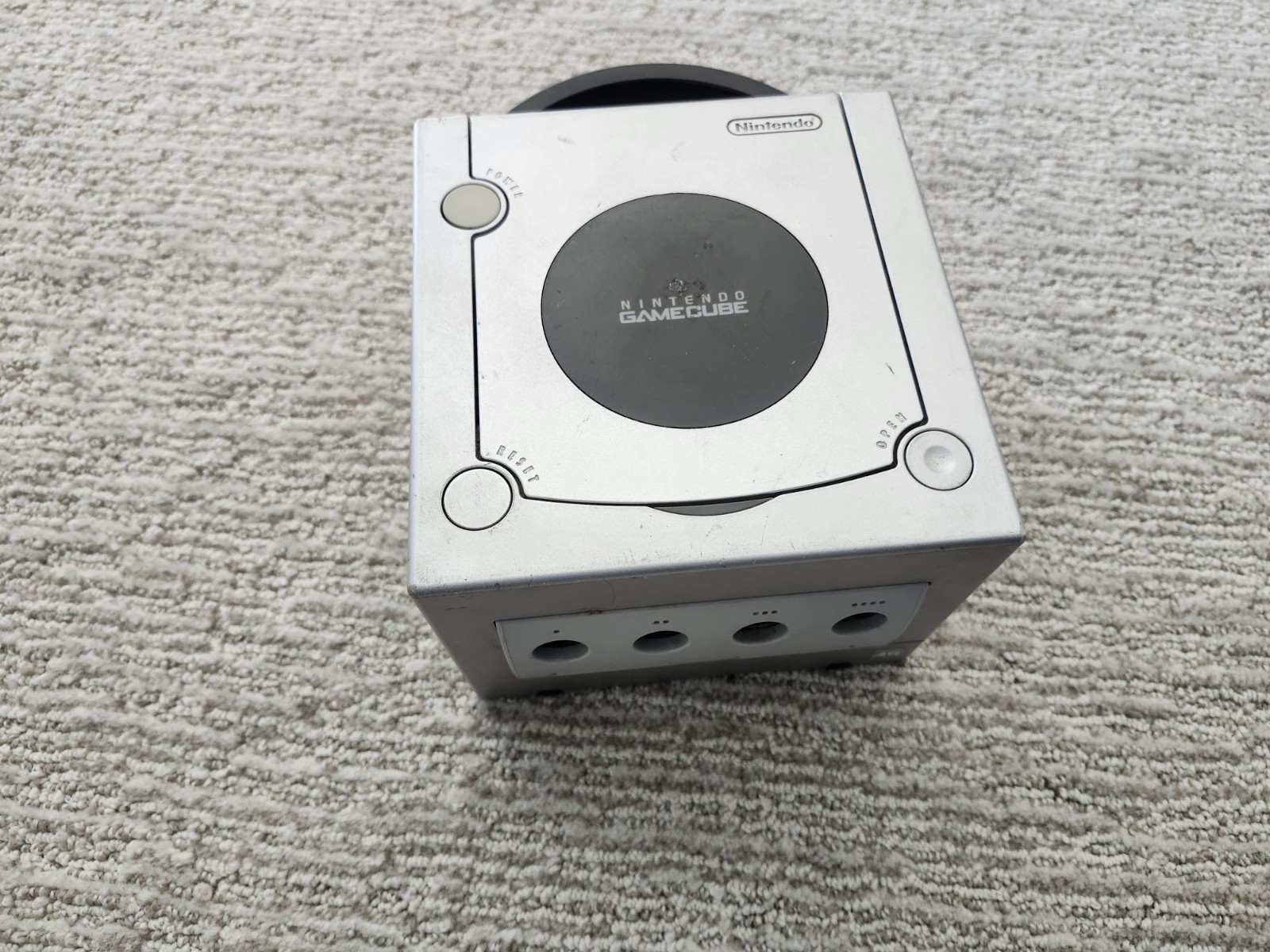 Nintendo GameCube Platinum Console W Controller, & Memory Card WORKS Ships TODAY