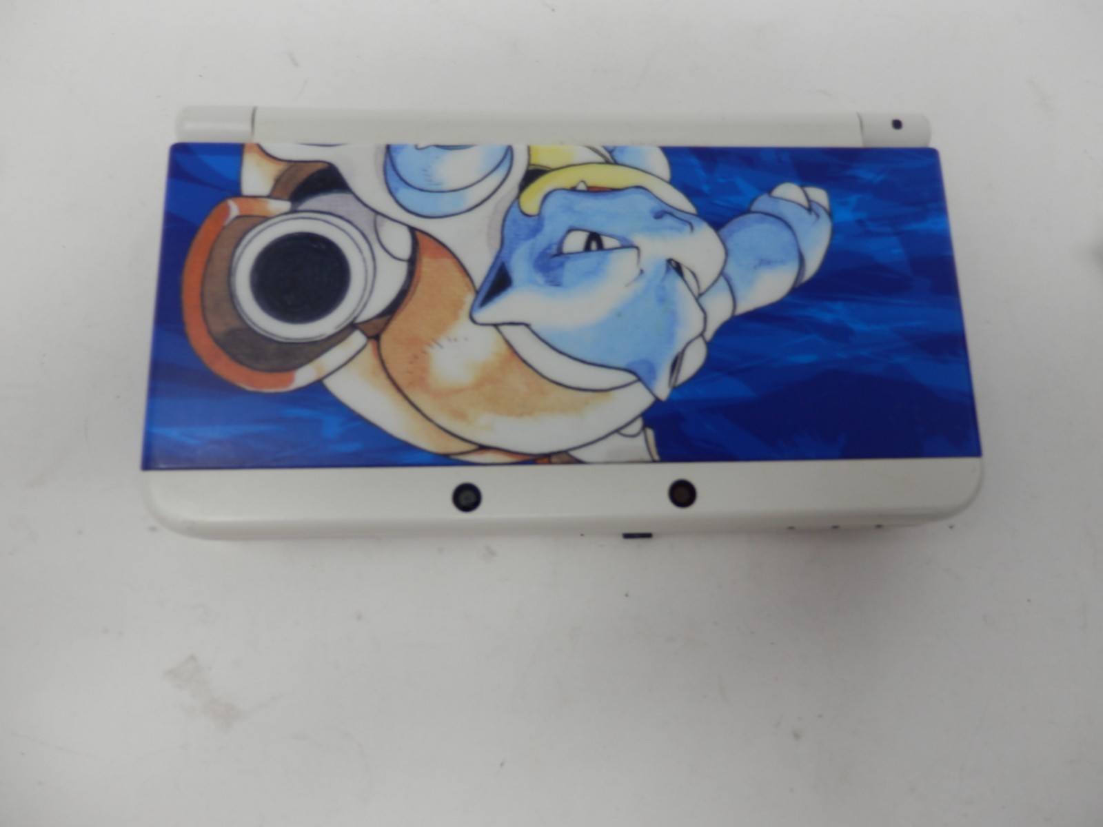 NEW Nintendo 3DS Pokemon Blastoise Plates With Stylus & Charger Works KTR-001