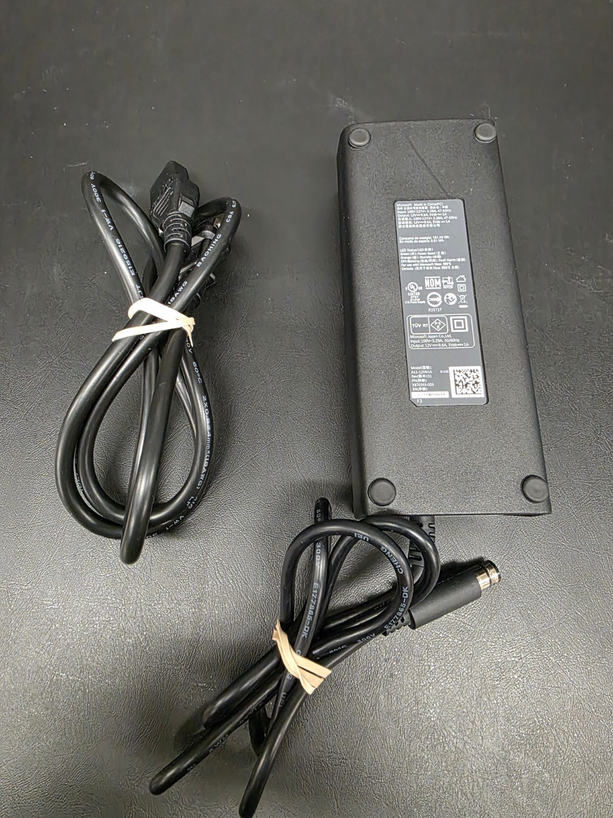 Microsoft Xbox 360 E Model 1538 Console Controller Power Supply Kinect Tested