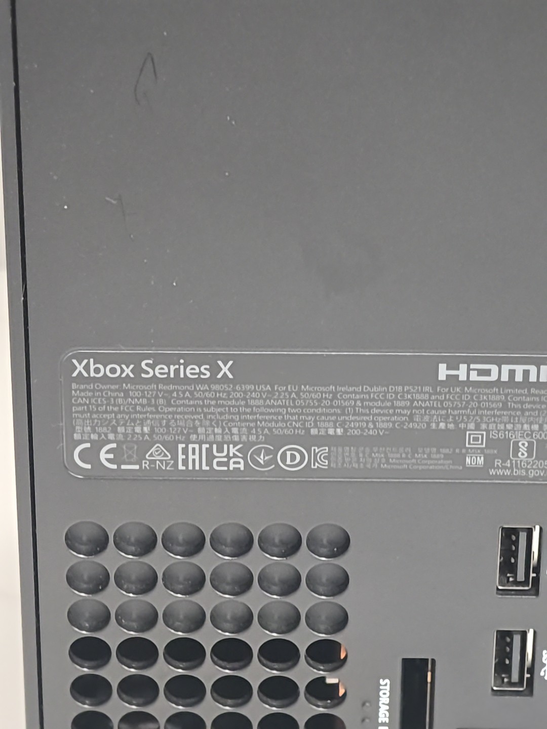 🎮 Microsoft Xbox Series X 1TB Video Game Console – Black 1882 CIB New (Other)