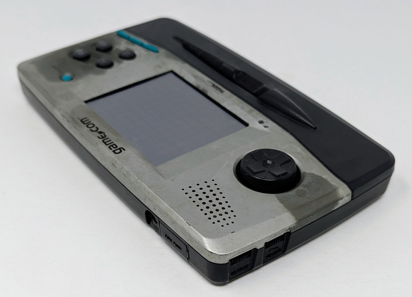 Tiger Game.Com Handheld Console – Powers On – Screen Issue – For Parts Or Repair