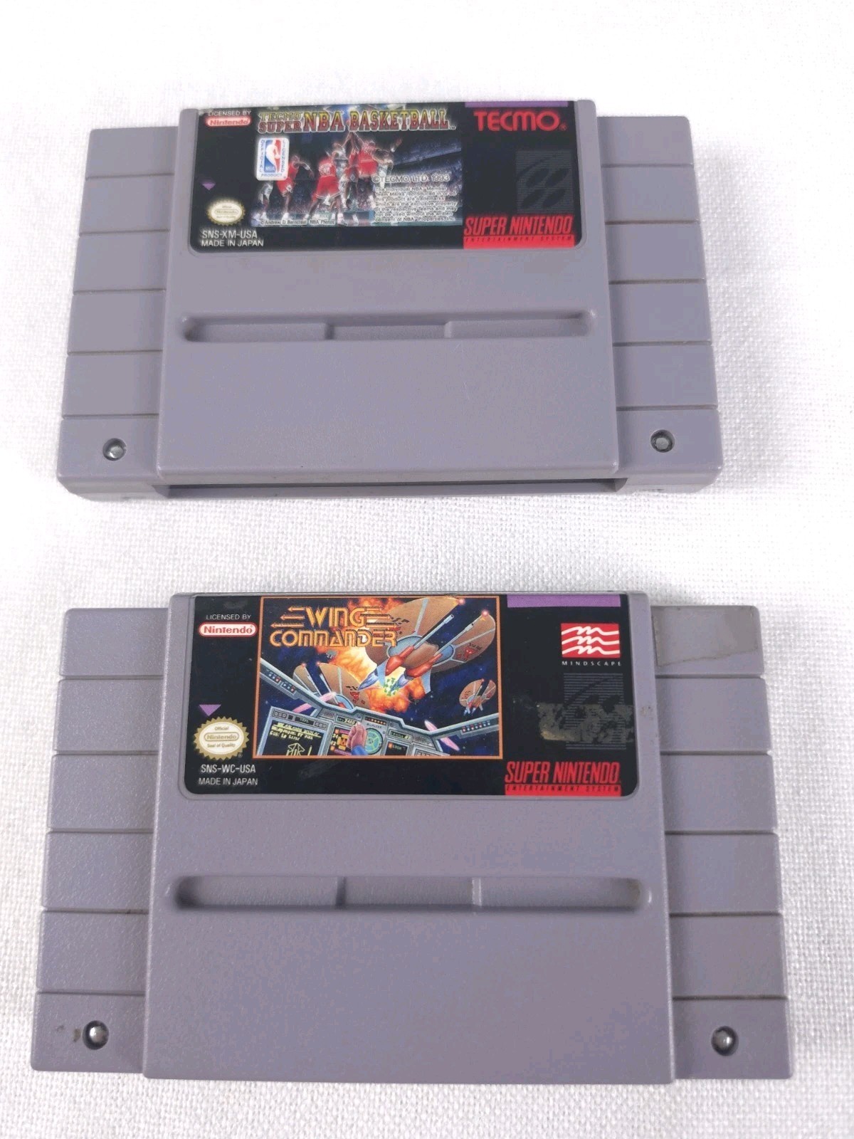 Super Nintendo SNES Console Bundle Tested Working 2 Games Reset Button Broken
