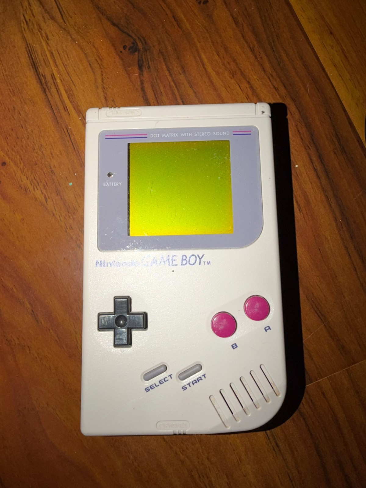 Original Nintendo Game Boy Console System NOT WORKING Corroded Battery Ports