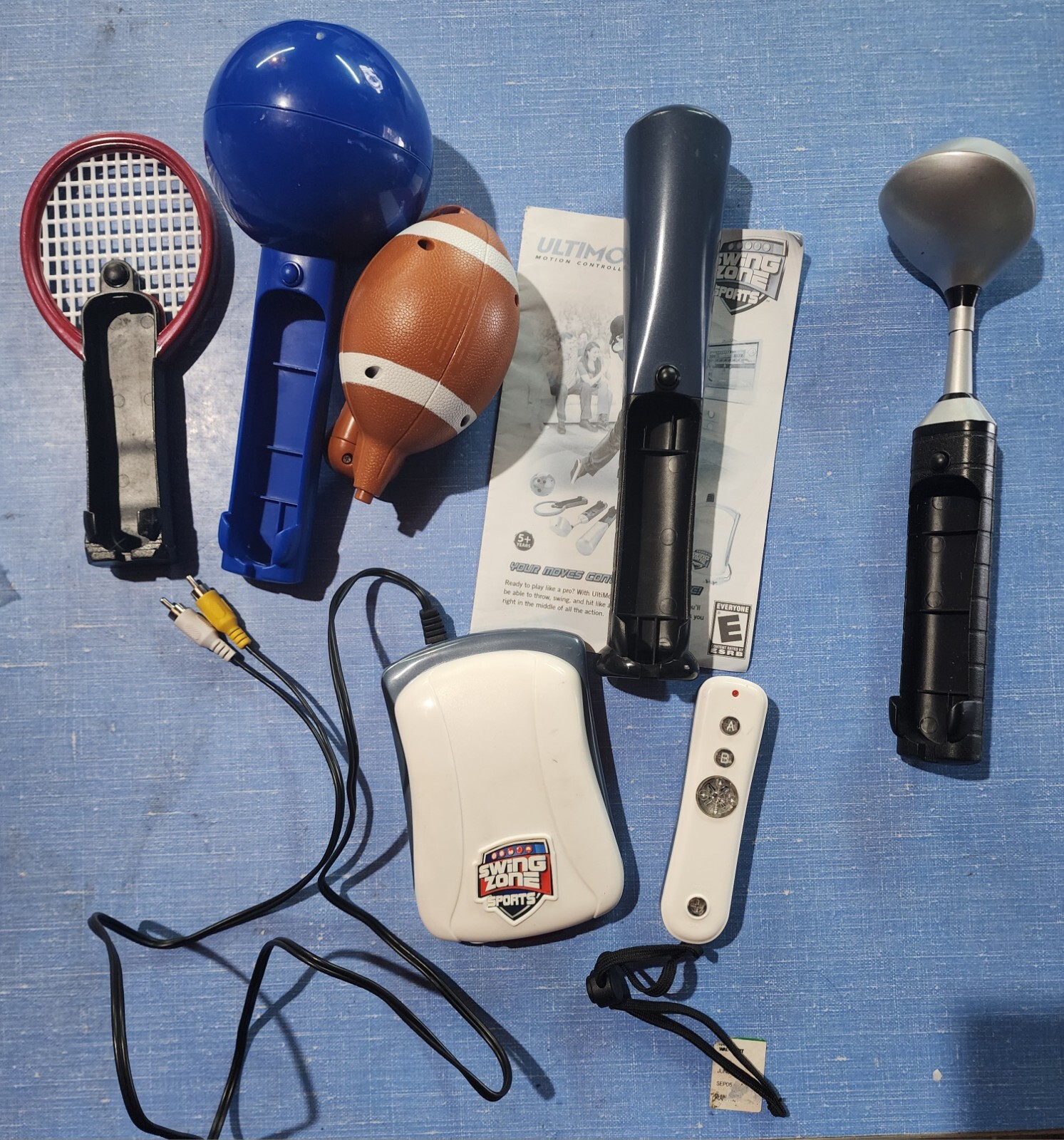 Jakks Pacific Ultimotion Swing Zone Sports Motion Controller Bowling Baseball