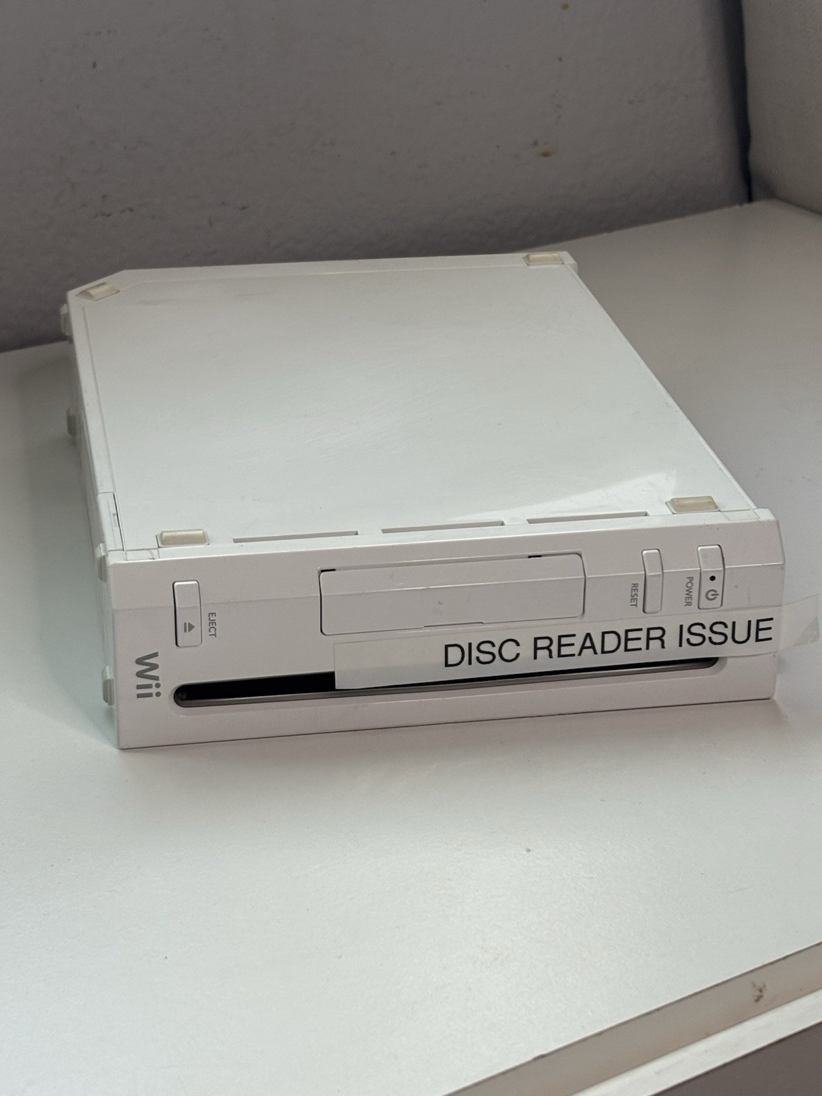 Nintendo Wii Console + Controller — Disc Drive Does Not Read | Working Tested