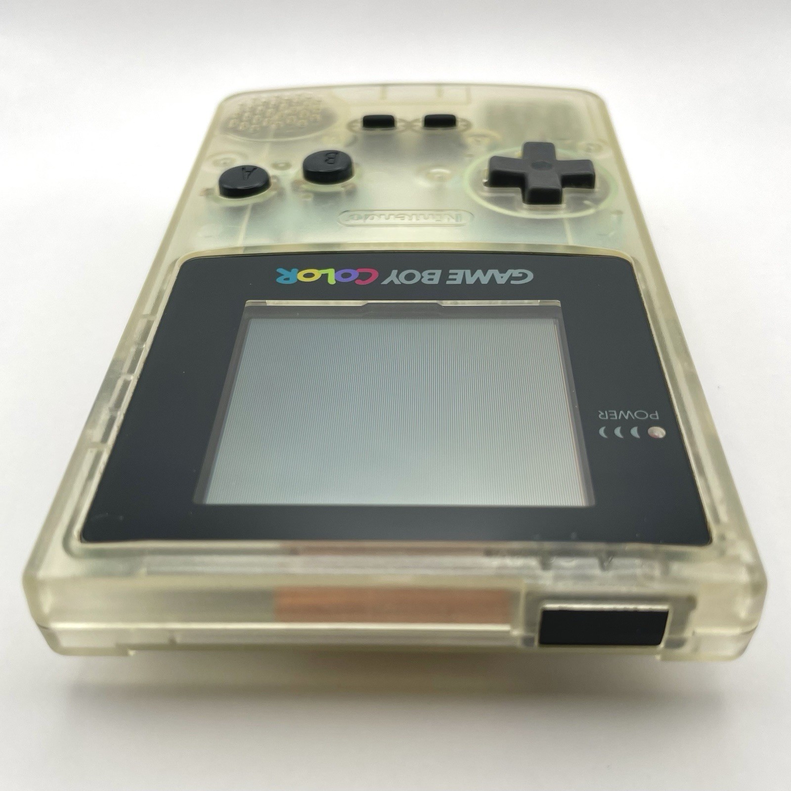 Nintendo Game Boy Color Clear Console Tested New Speaker CGB-001 Authentic Japan