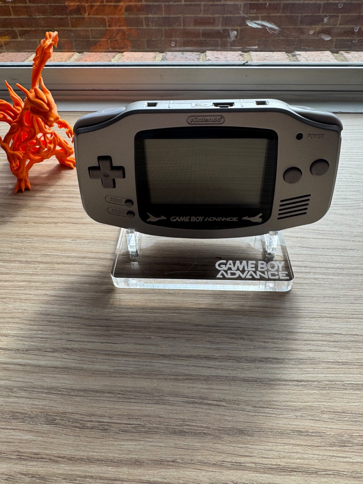 Game Boy Advance AGB-001 Pokemon Latios&Latias Themed Custom+Acrylic SHIPS MIAMI