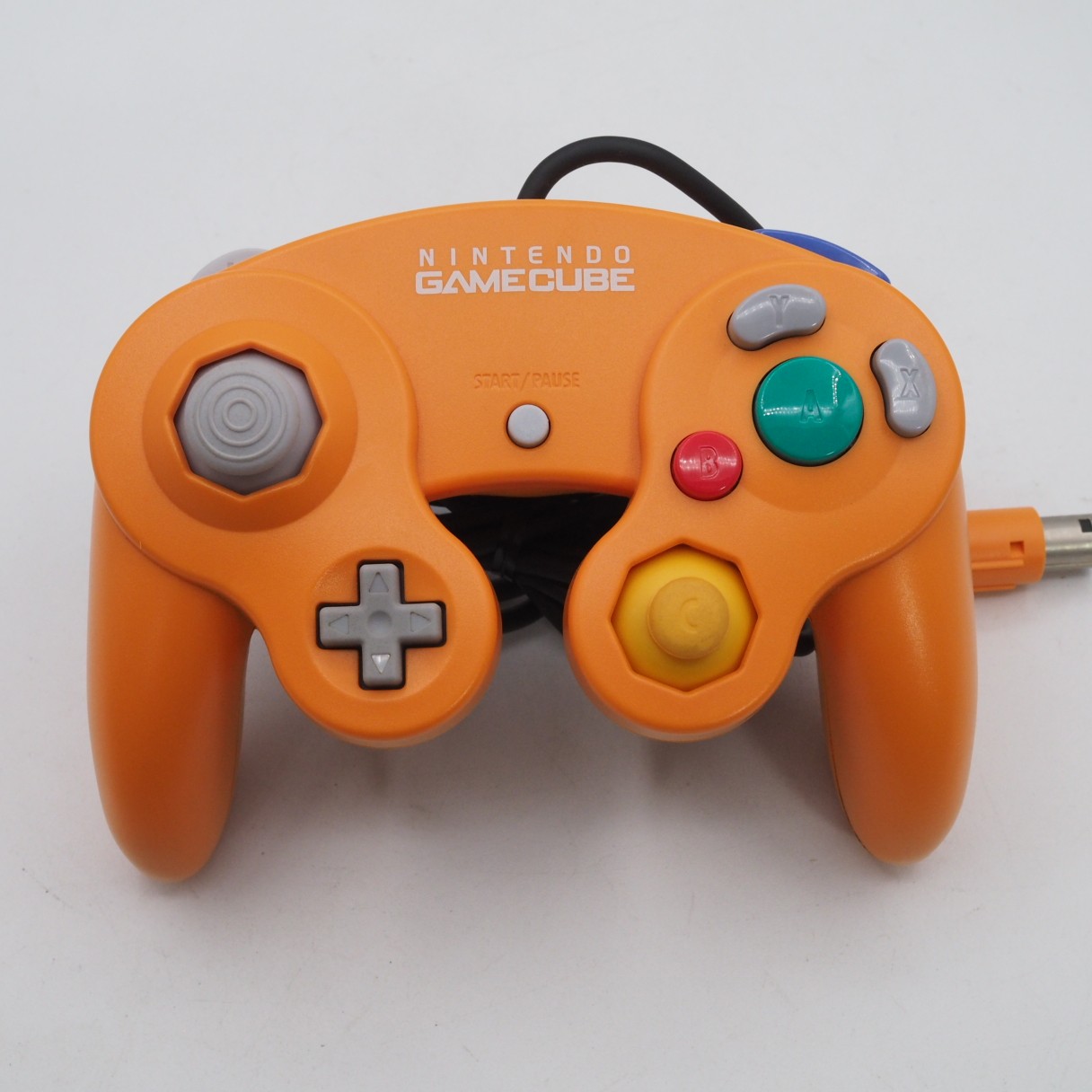 Nintendo GameCube Console System Orange + Game Boy Player Enjoy Plus Pack Boxed